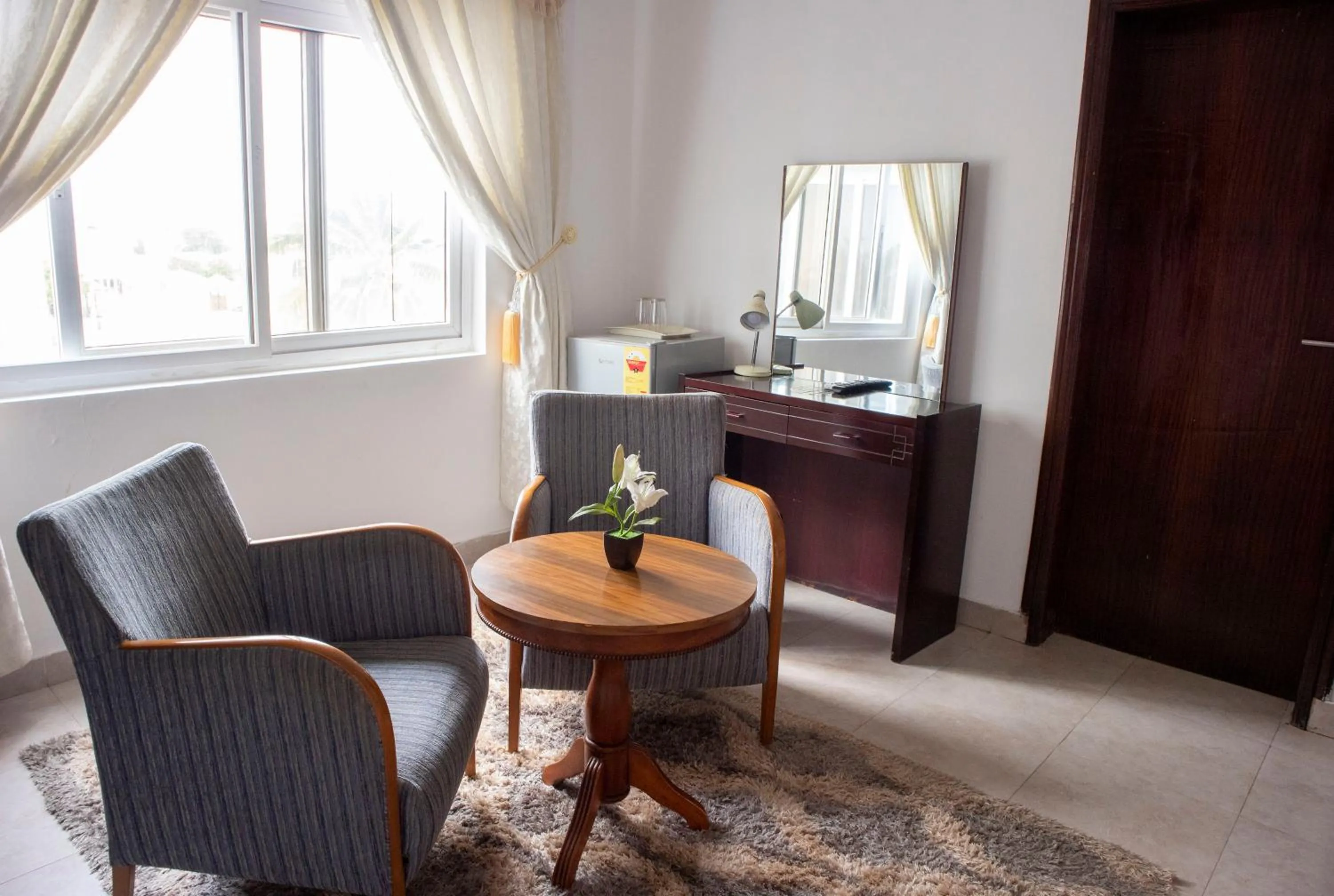 Decorative detail in His Majesty's Hotel and Apartments