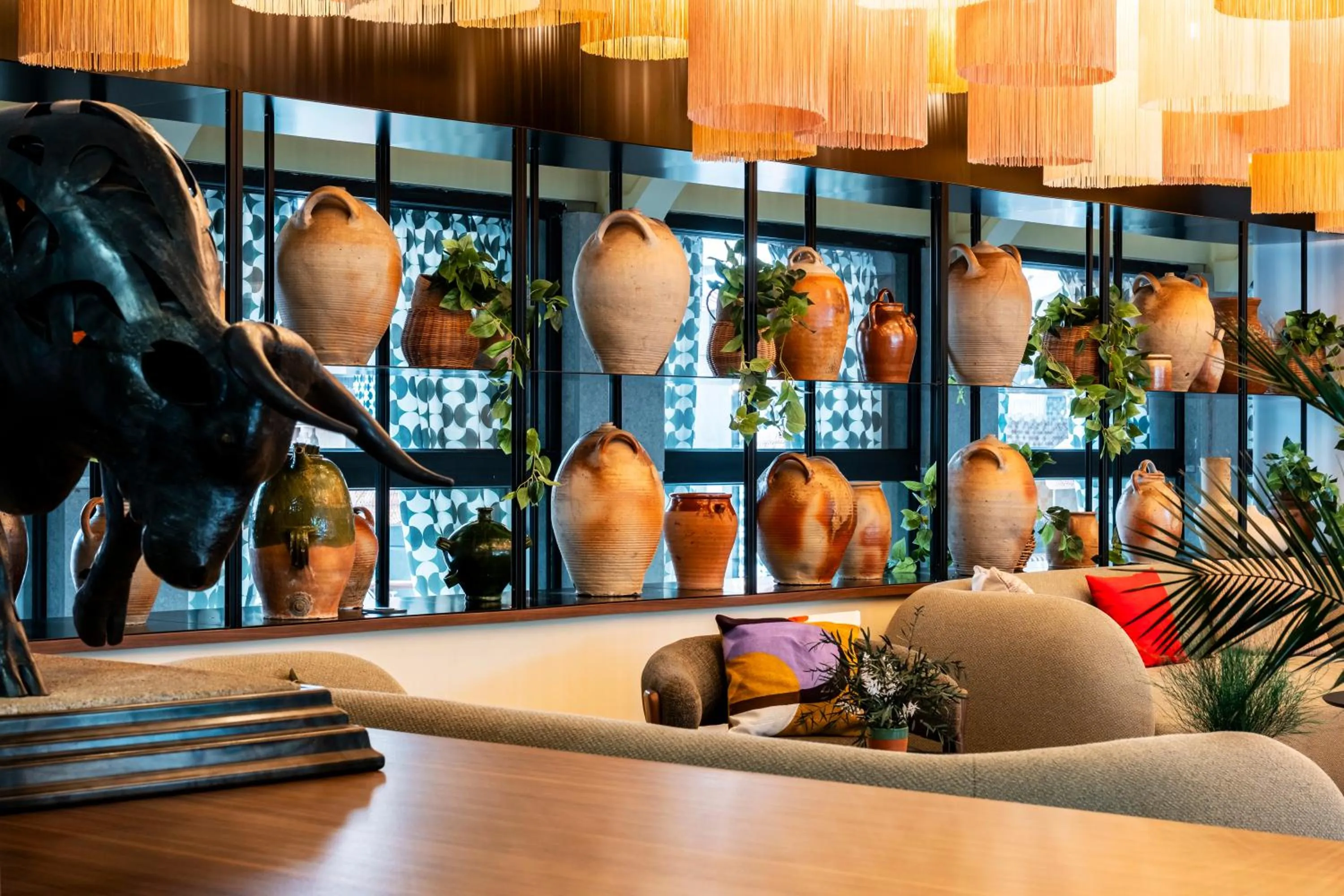 Lobby or reception in Novotel Atria Nimes Centre