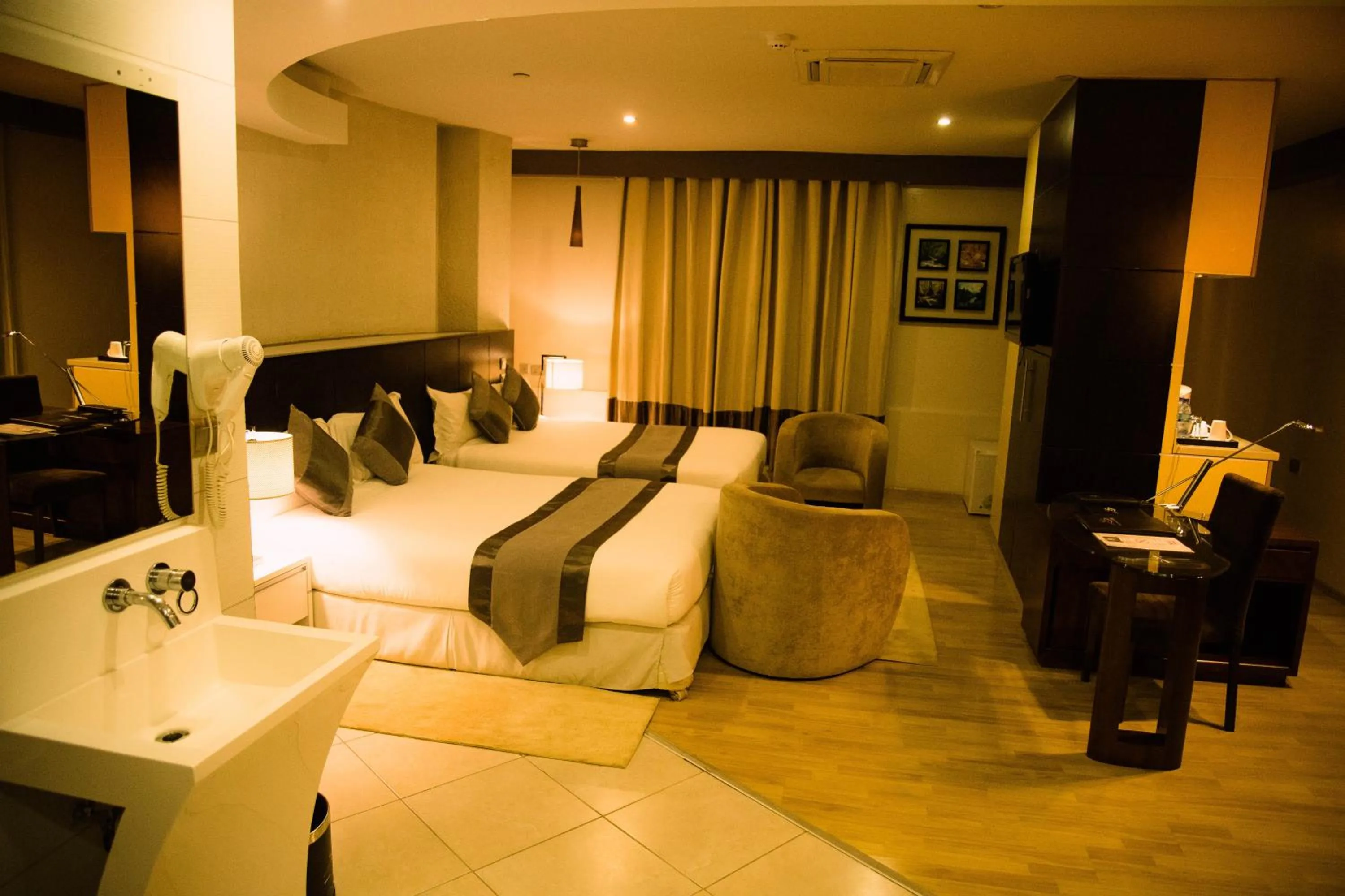 Bed in SG Premium Resort