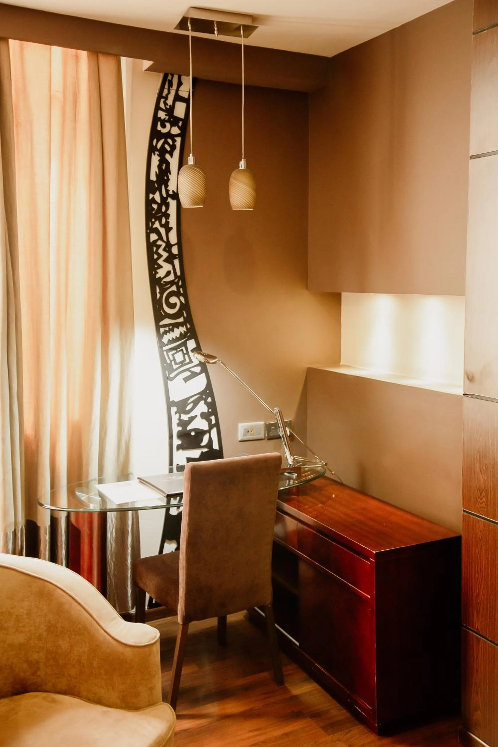 Seating area in SG Premium Resort