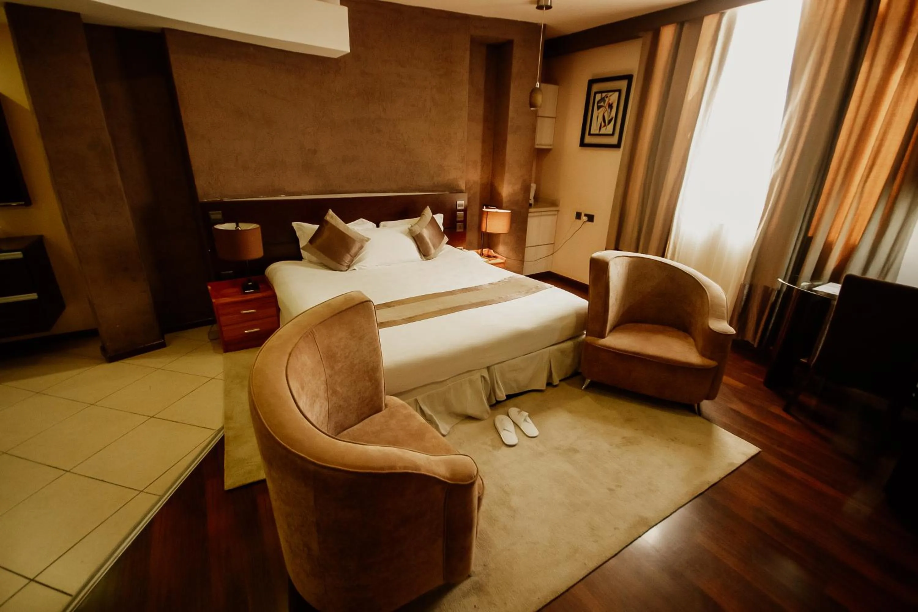 Bed in SG Premium Resort