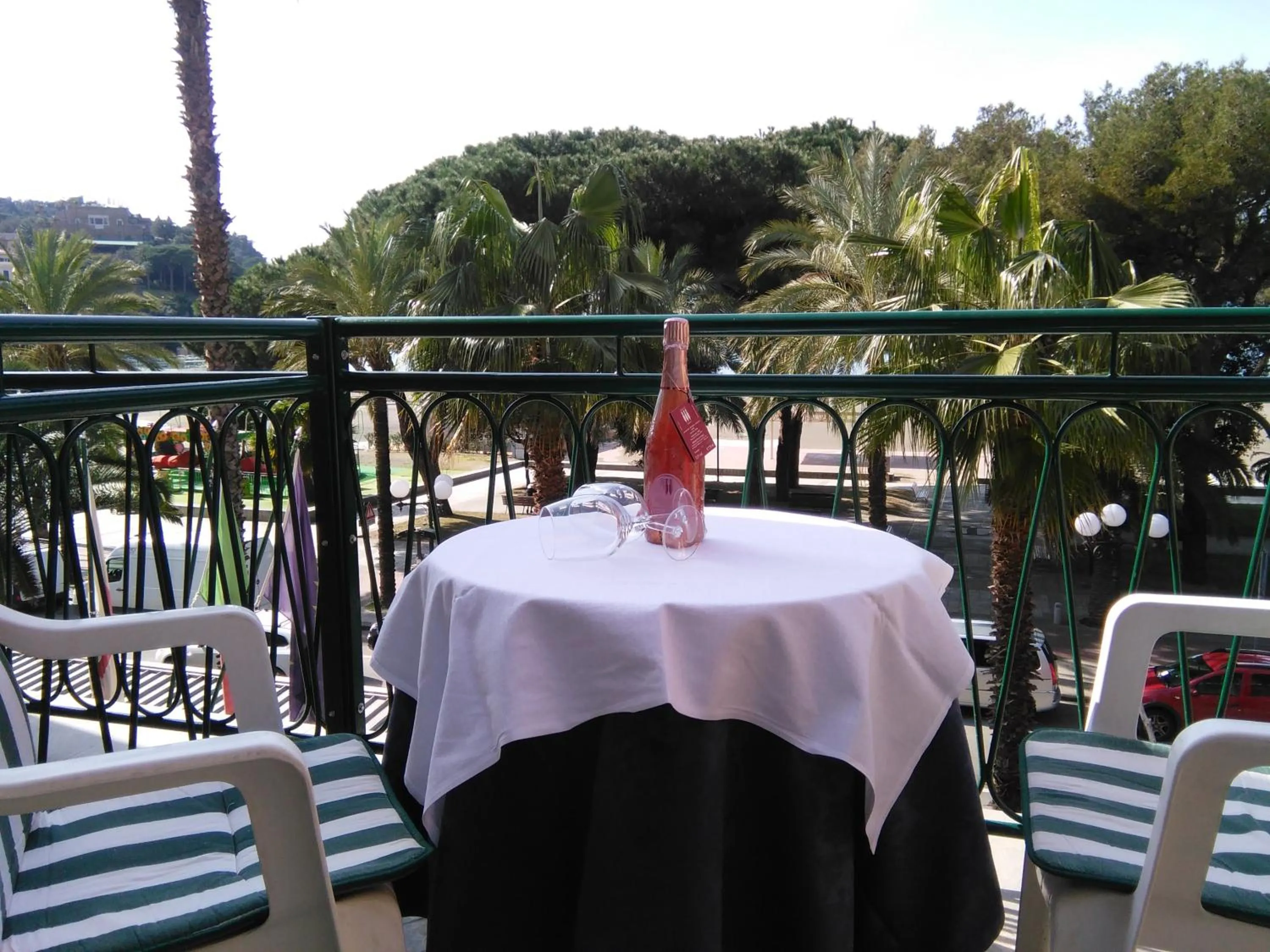 Balcony/Terrace in Ristorante Hotel Mira