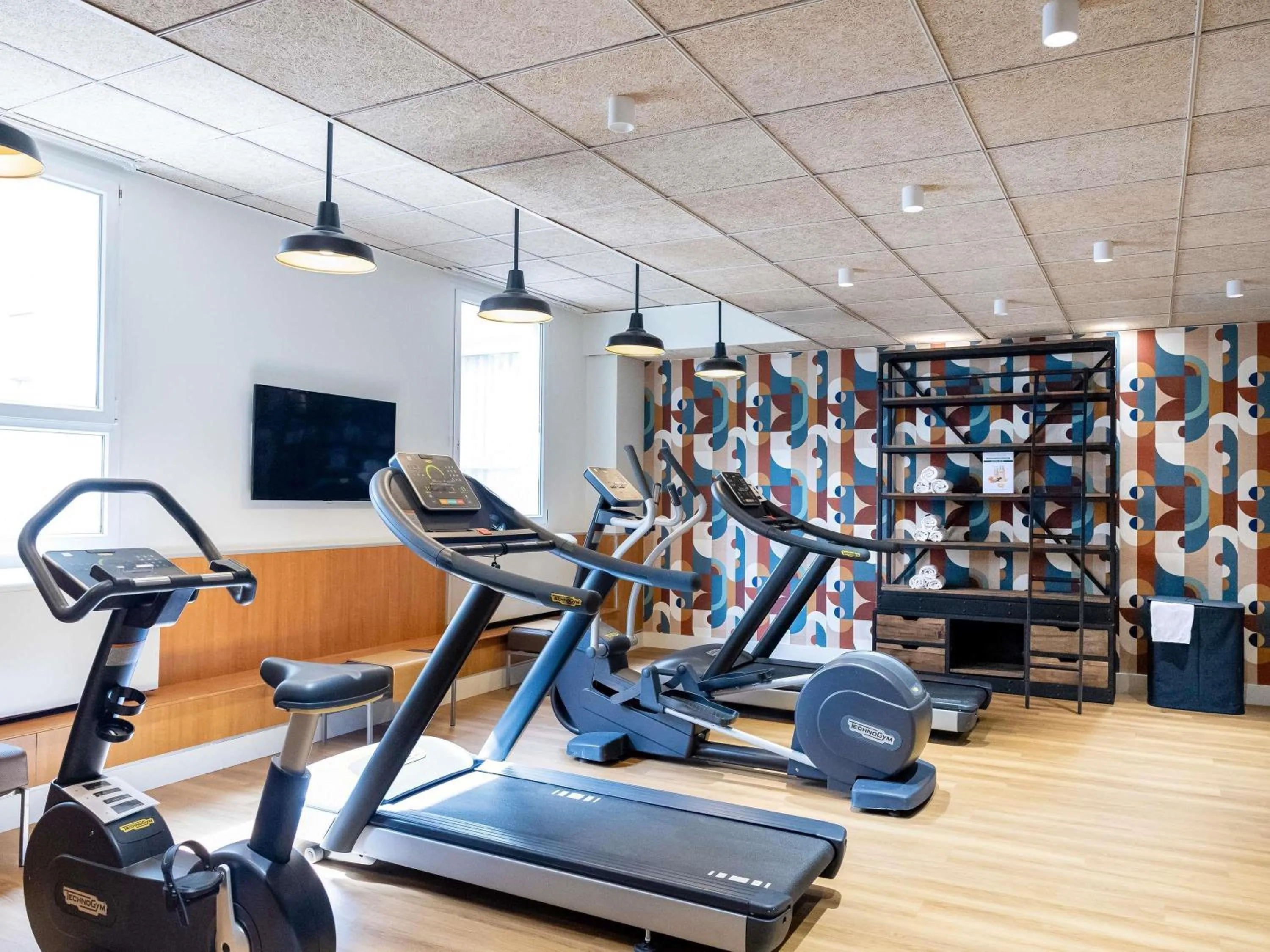 Fitness centre/facilities in Novotel Paris 13 Porte d'Italie