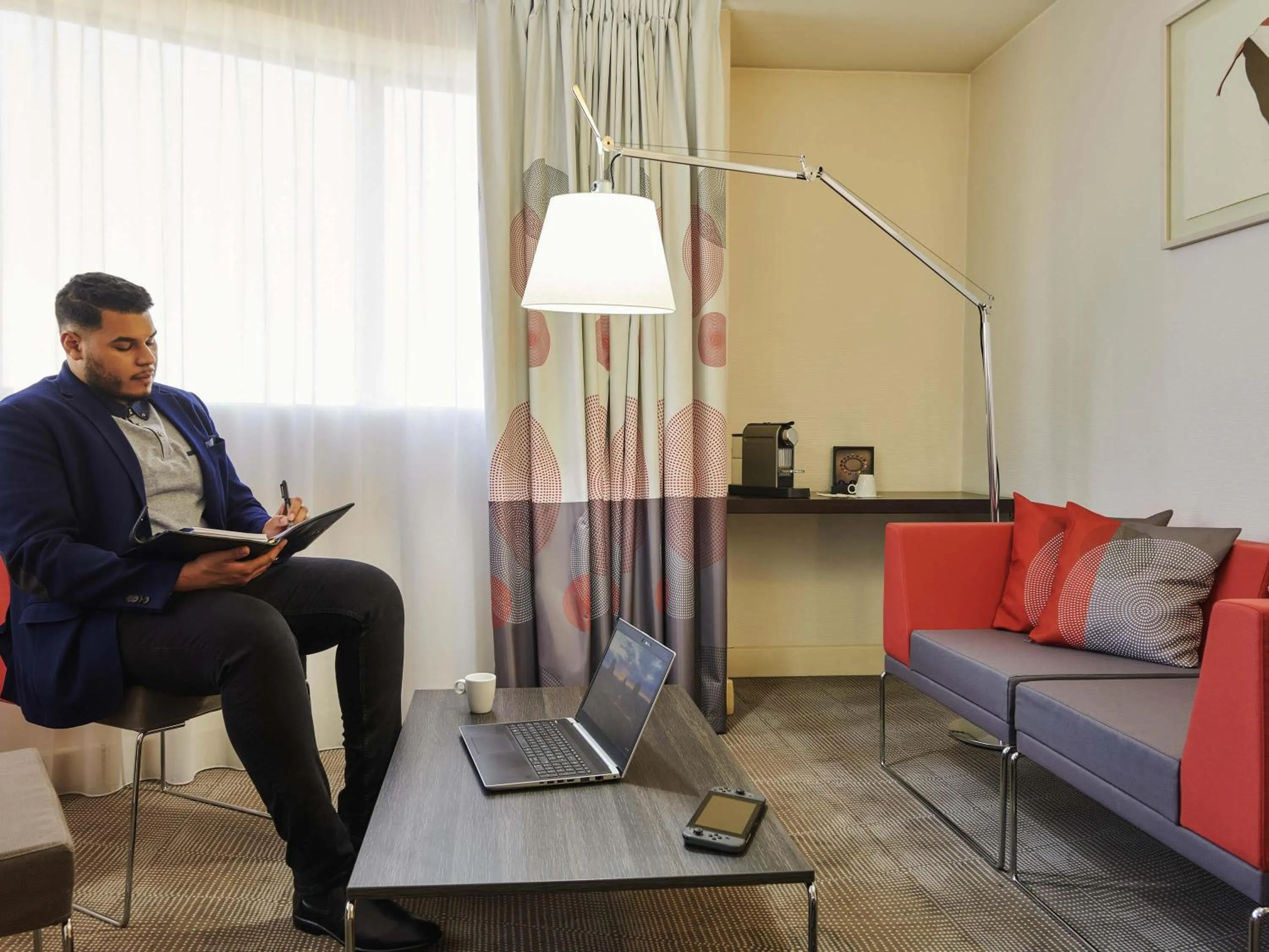 Bedroom in Novotel Paris 13 Porte d'Italie