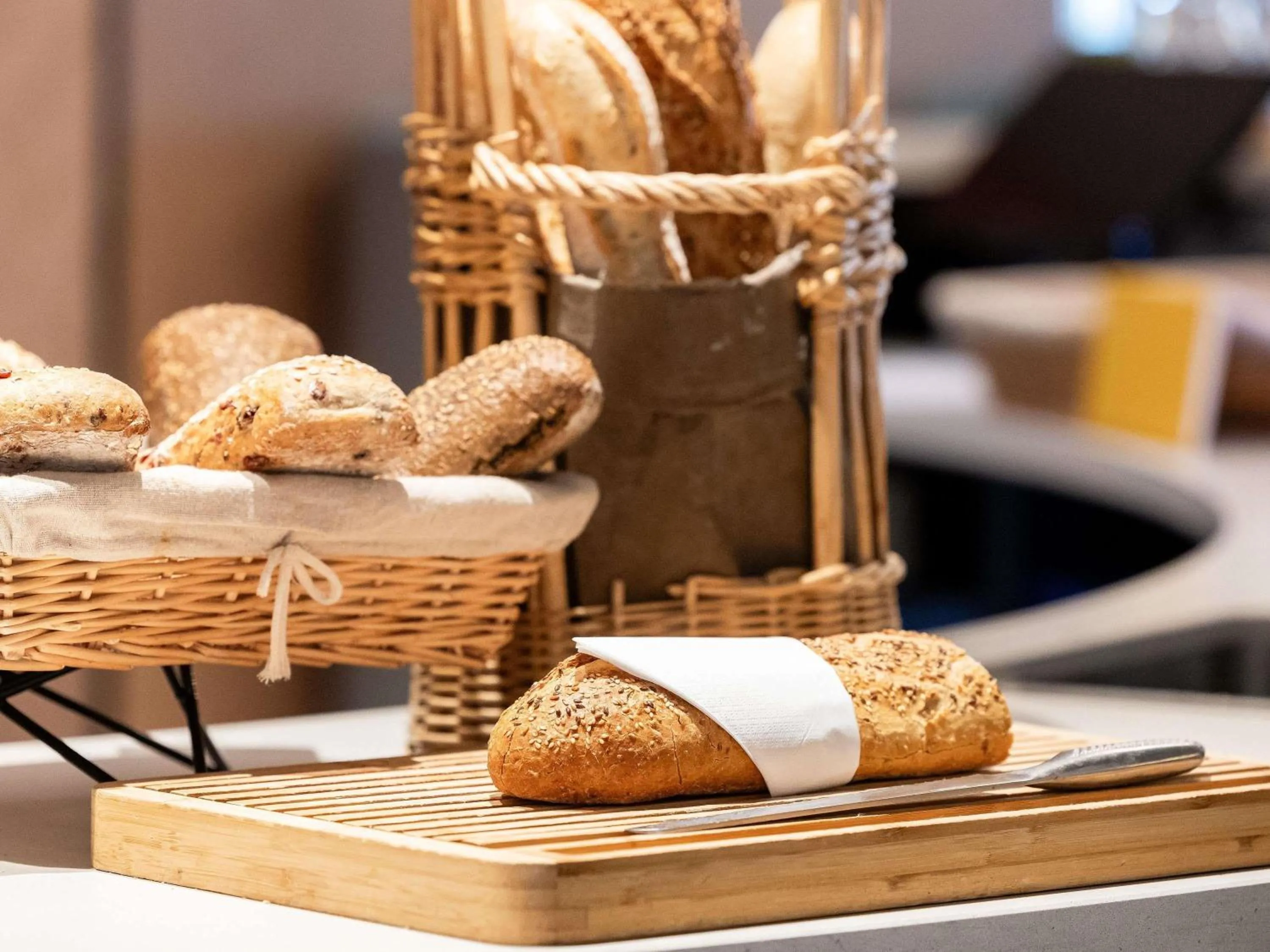 Breakfast in Novotel Paris 13 Porte d'Italie