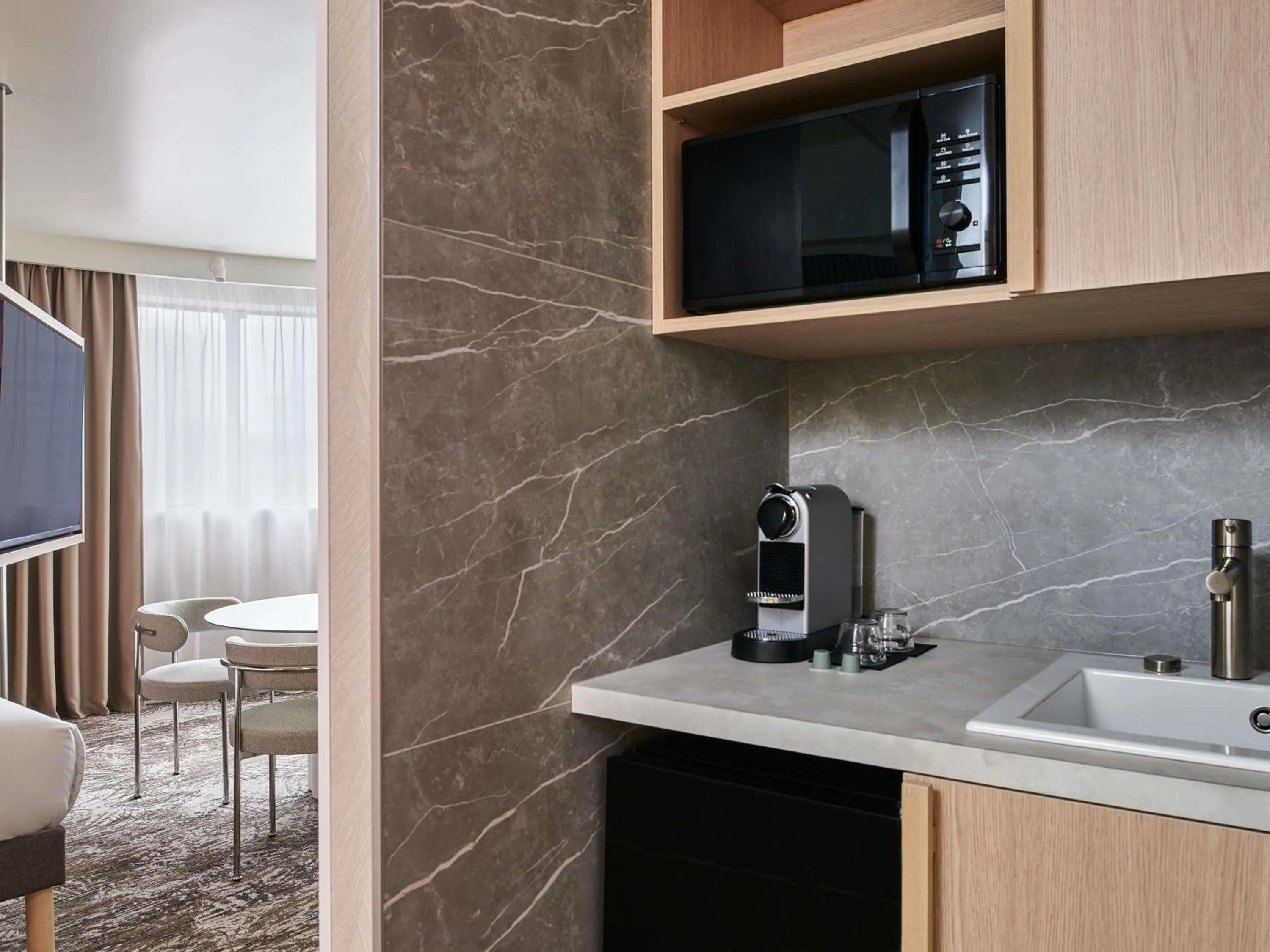 Bedroom in Novotel Paris 13 Porte d'Italie