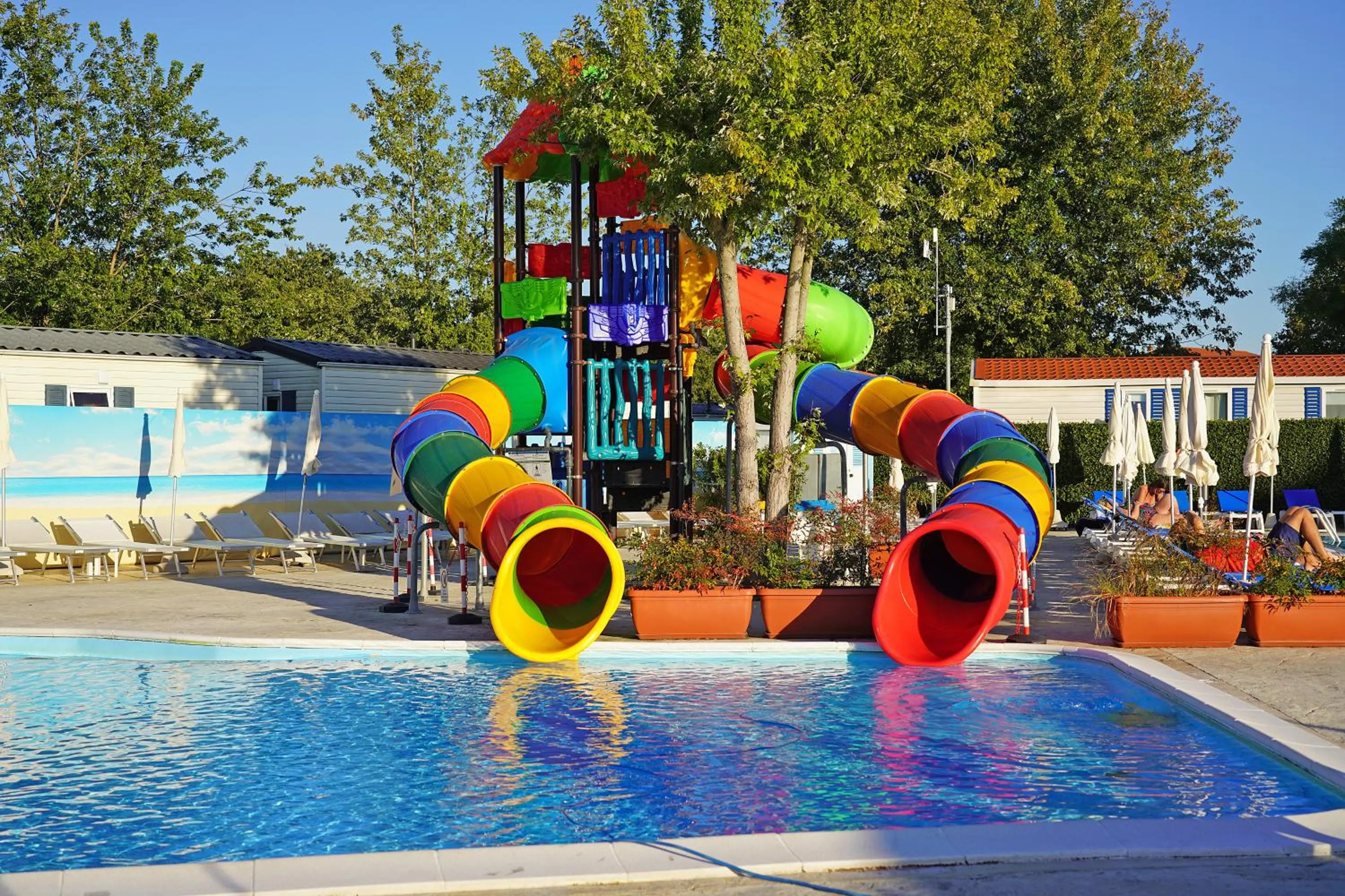 Aqua park in Camping Village Butterfly