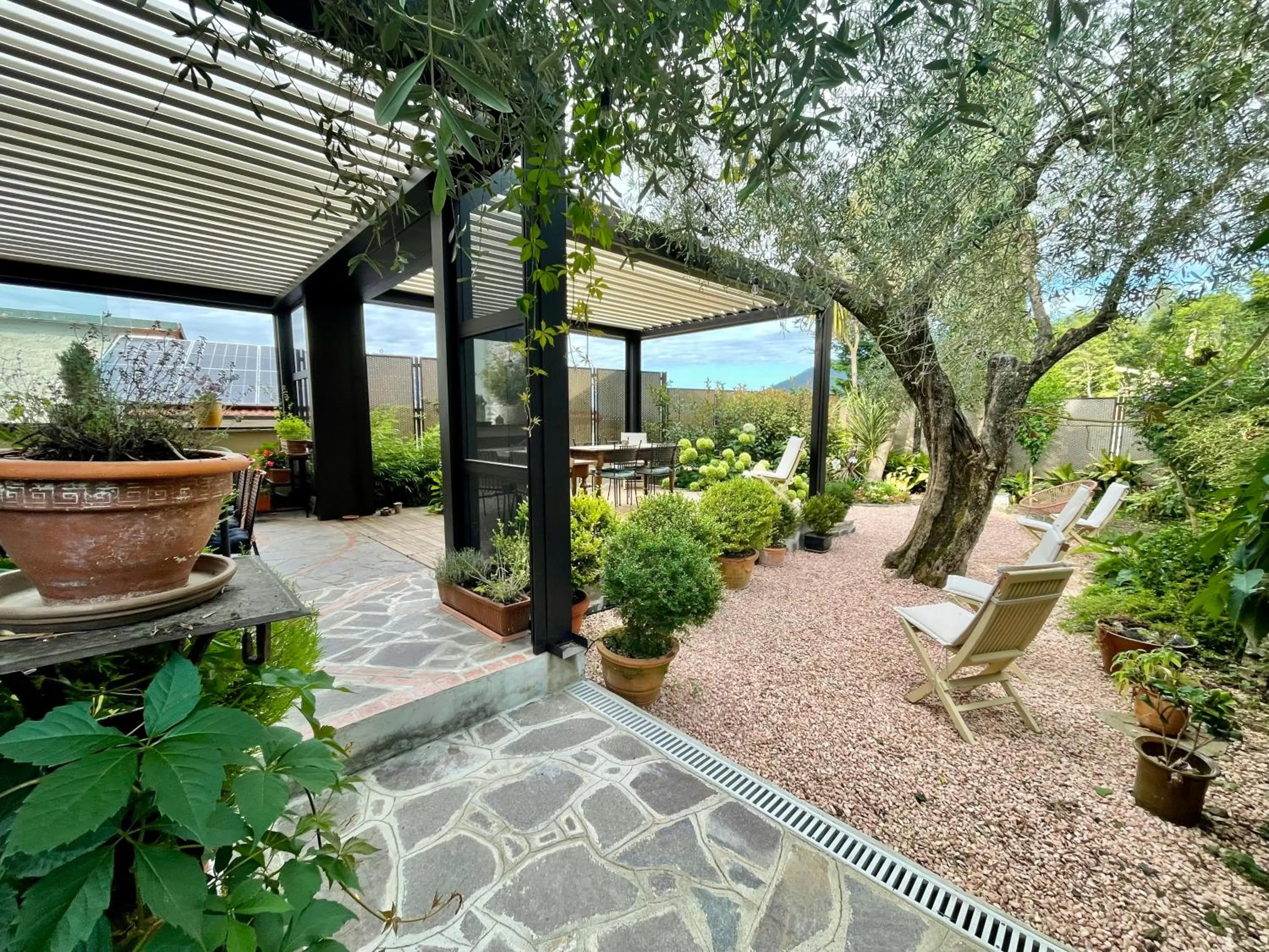 Patio in Borgata Cantone Country House B&B