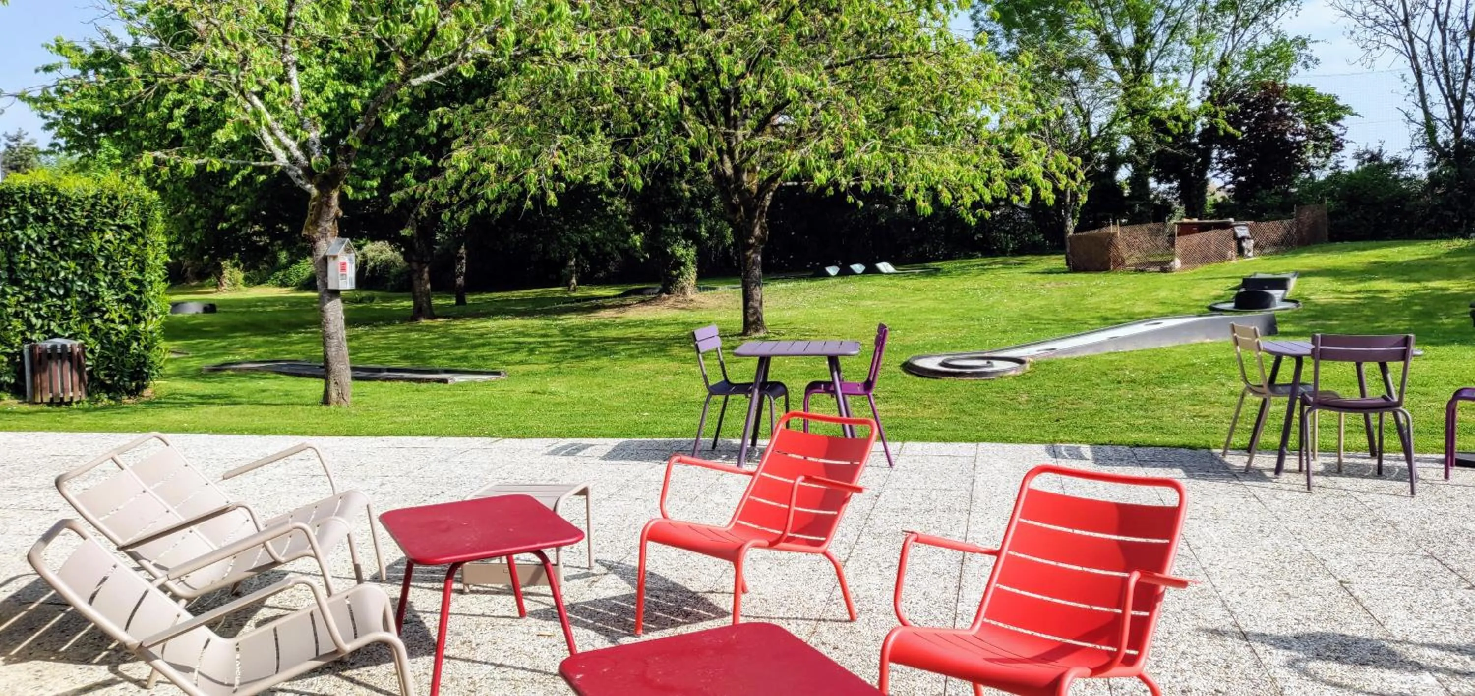 Garden in Novotel Saclay