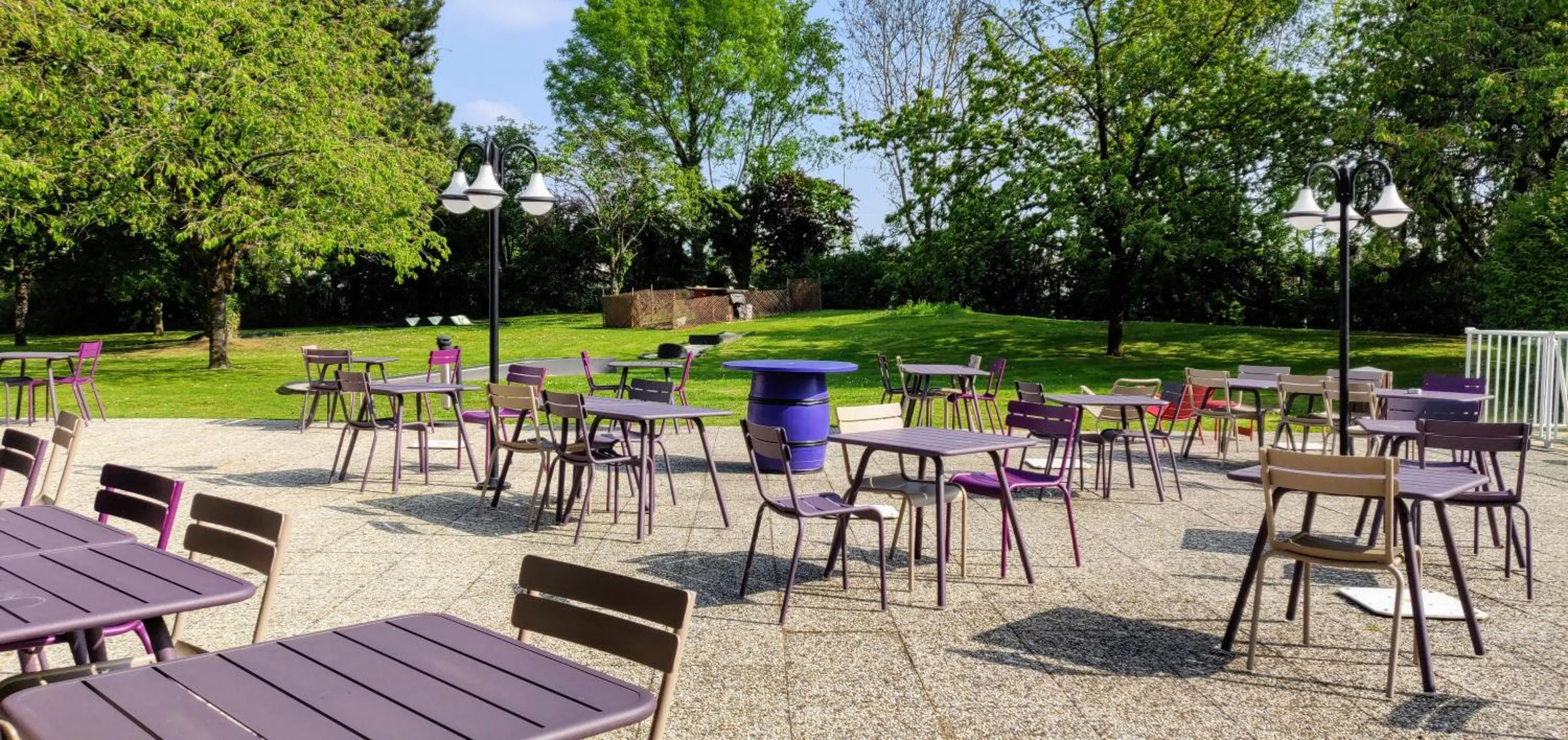 Garden in Novotel Saclay