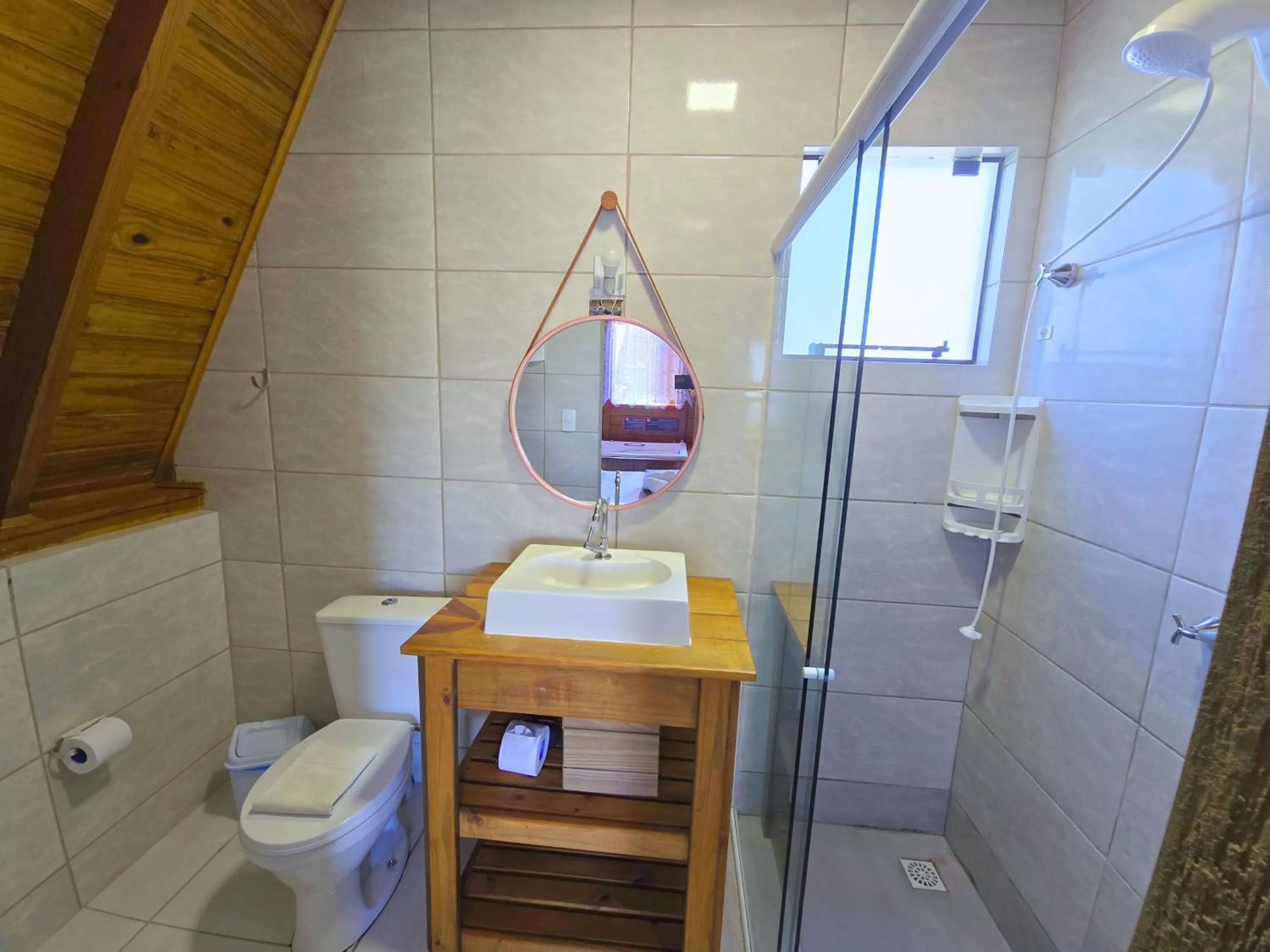 Shower in Chalé Suiço Bombinhas