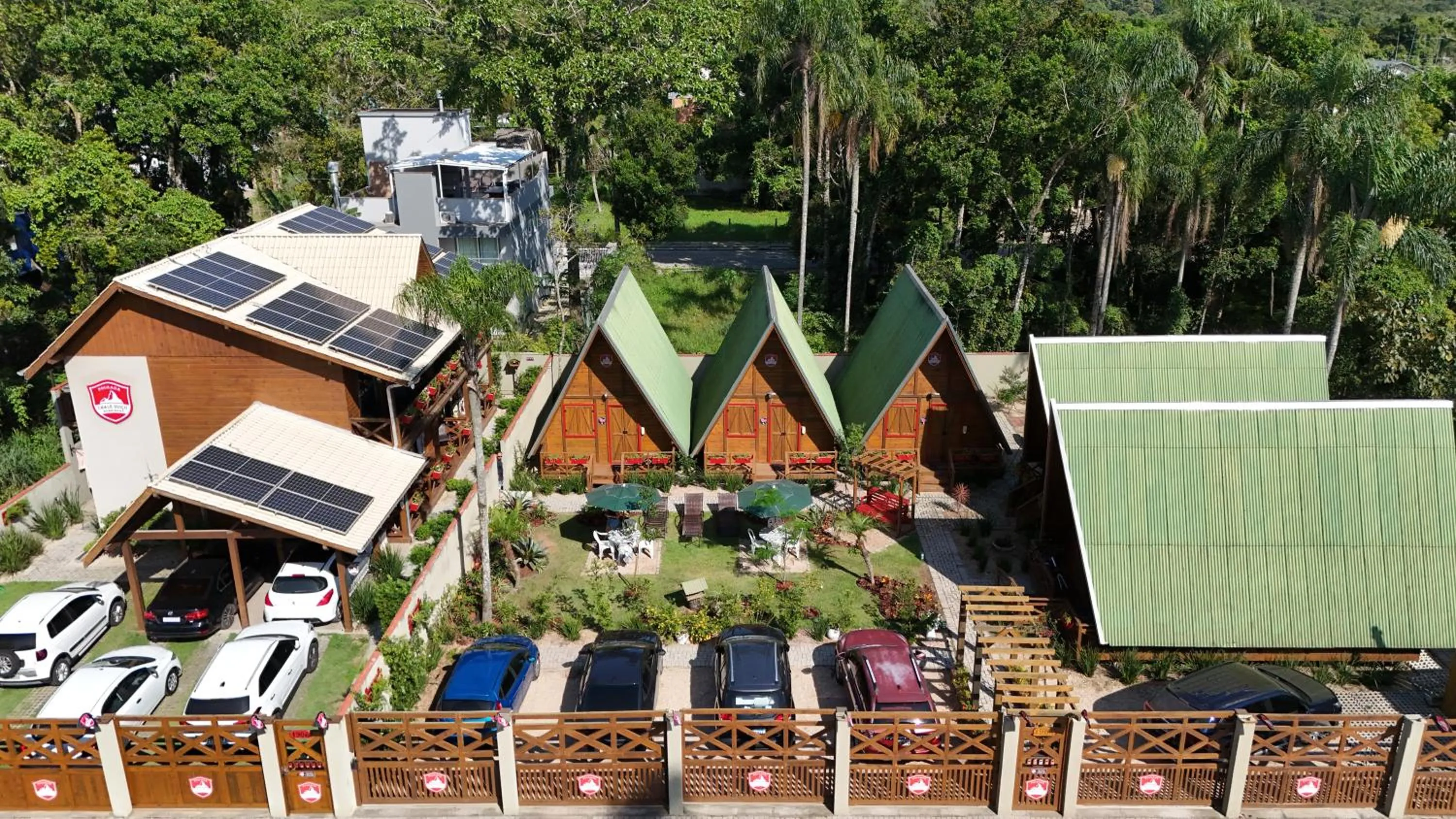 Property building in Pousada Chalé Suiço Bombinhas