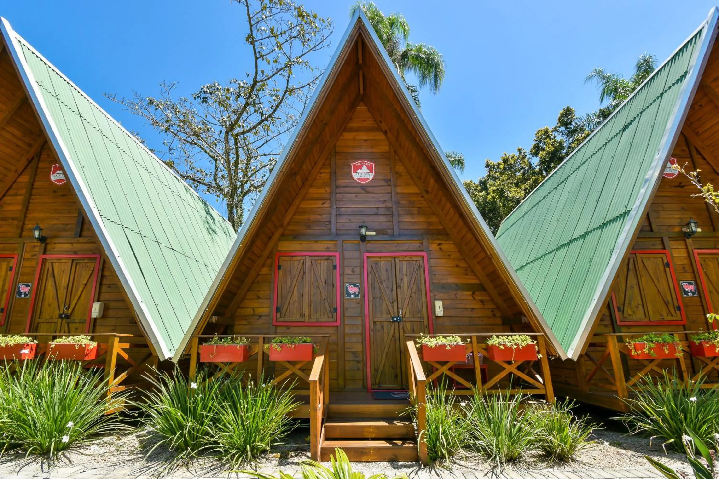 Property building in Pousada Chalé Suiço Bombinhas