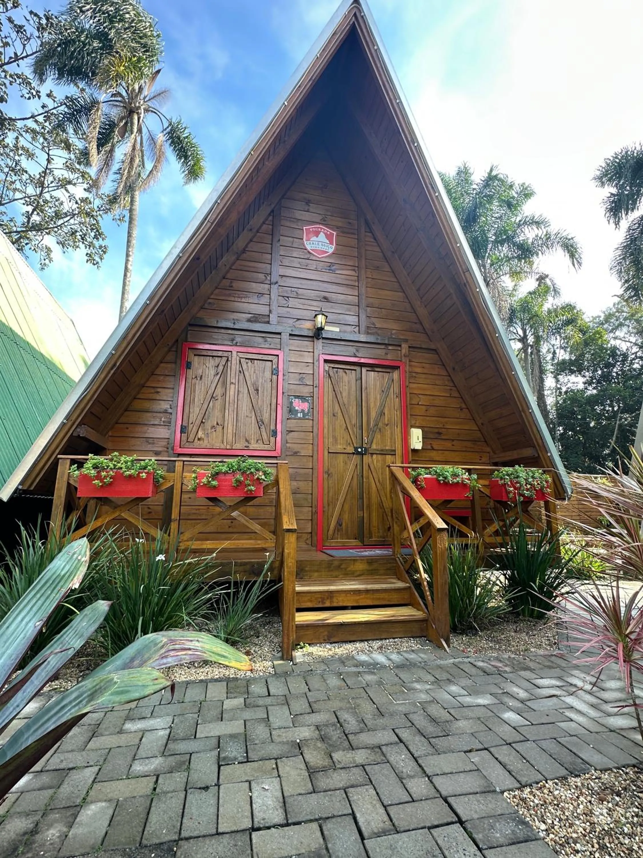 Property building in Pousada Chalé Suiço Bombinhas