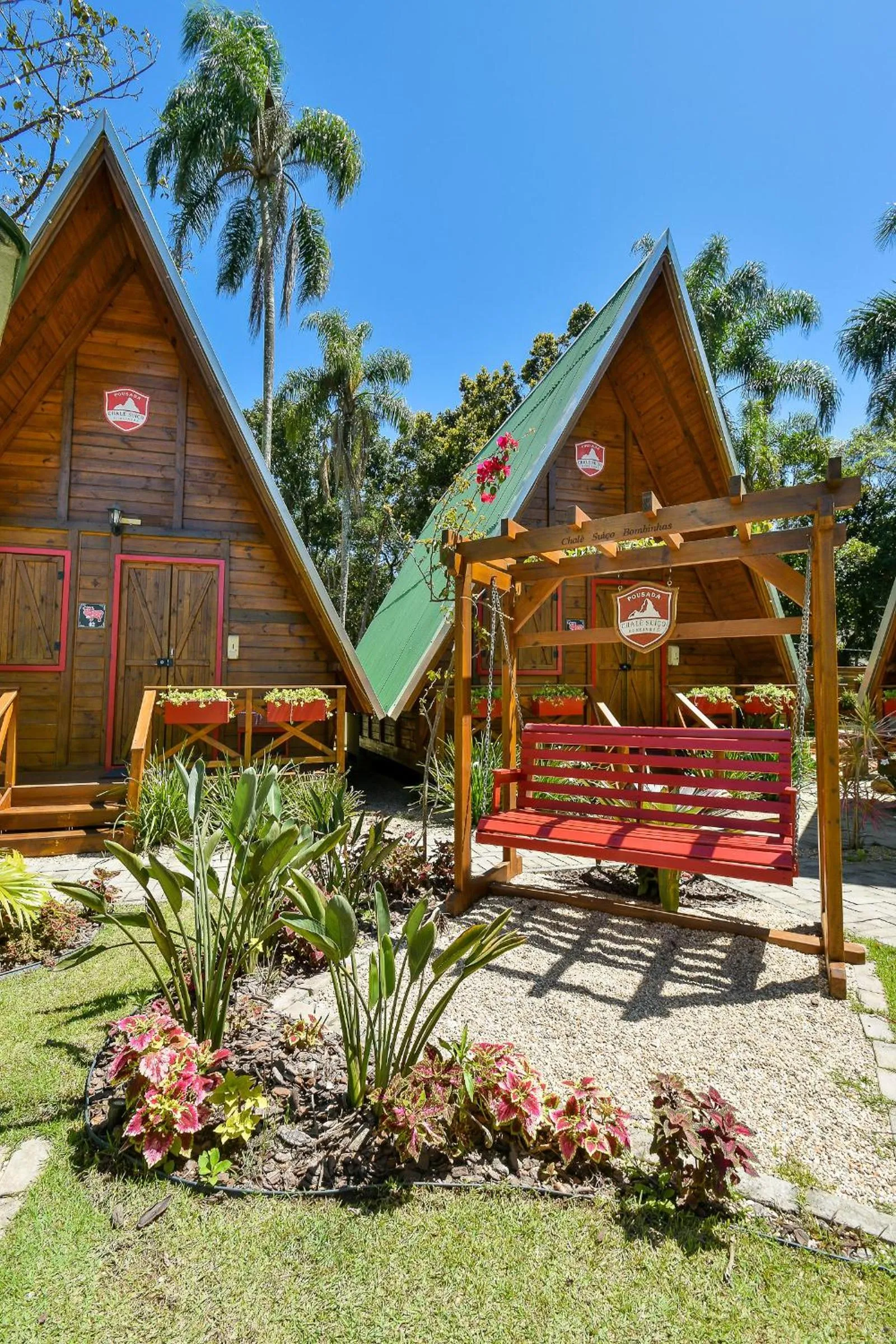 Property building in Pousada Chalé Suiço Bombinhas