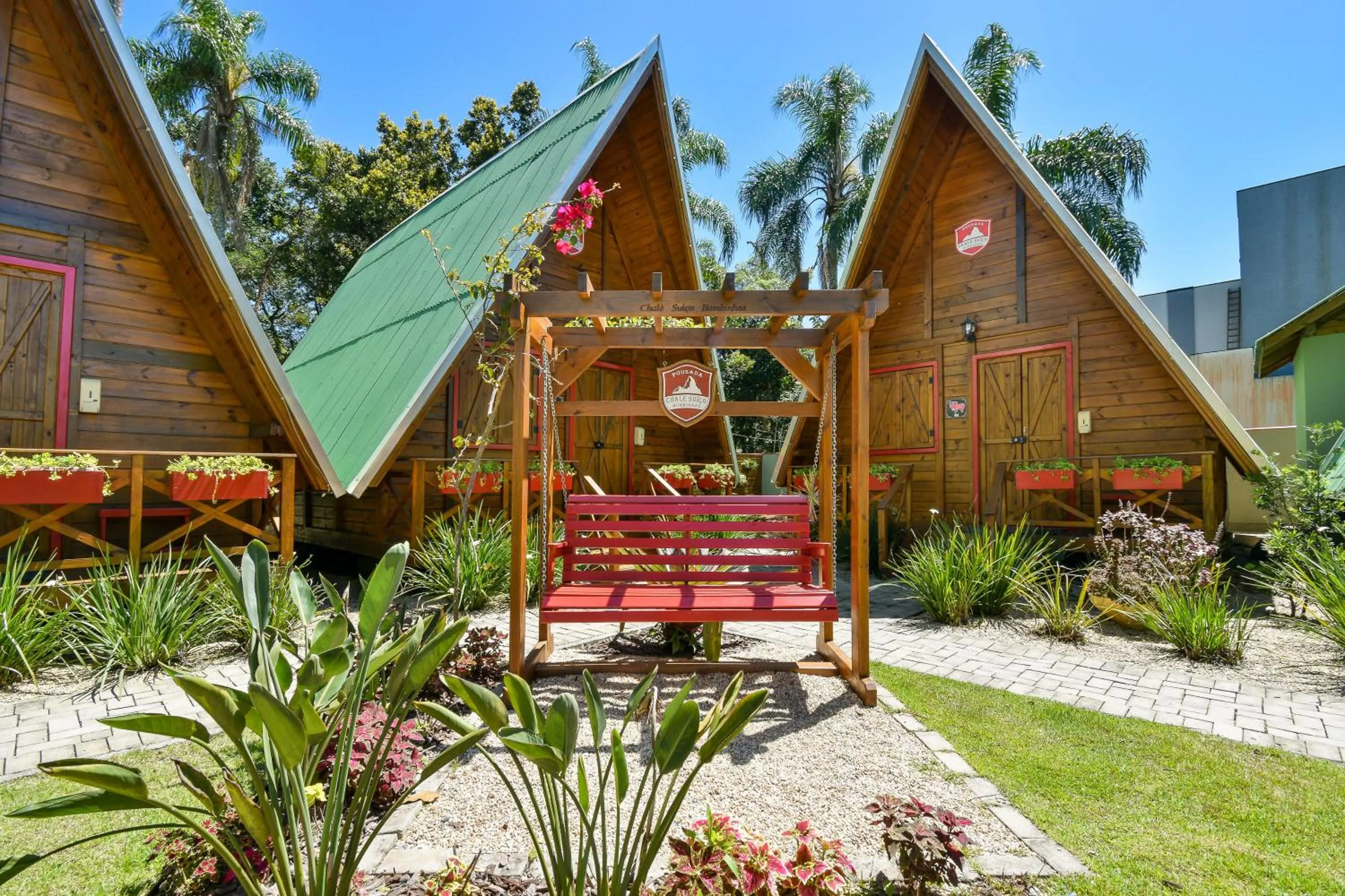 Property building in Pousada Chalé Suiço Bombinhas