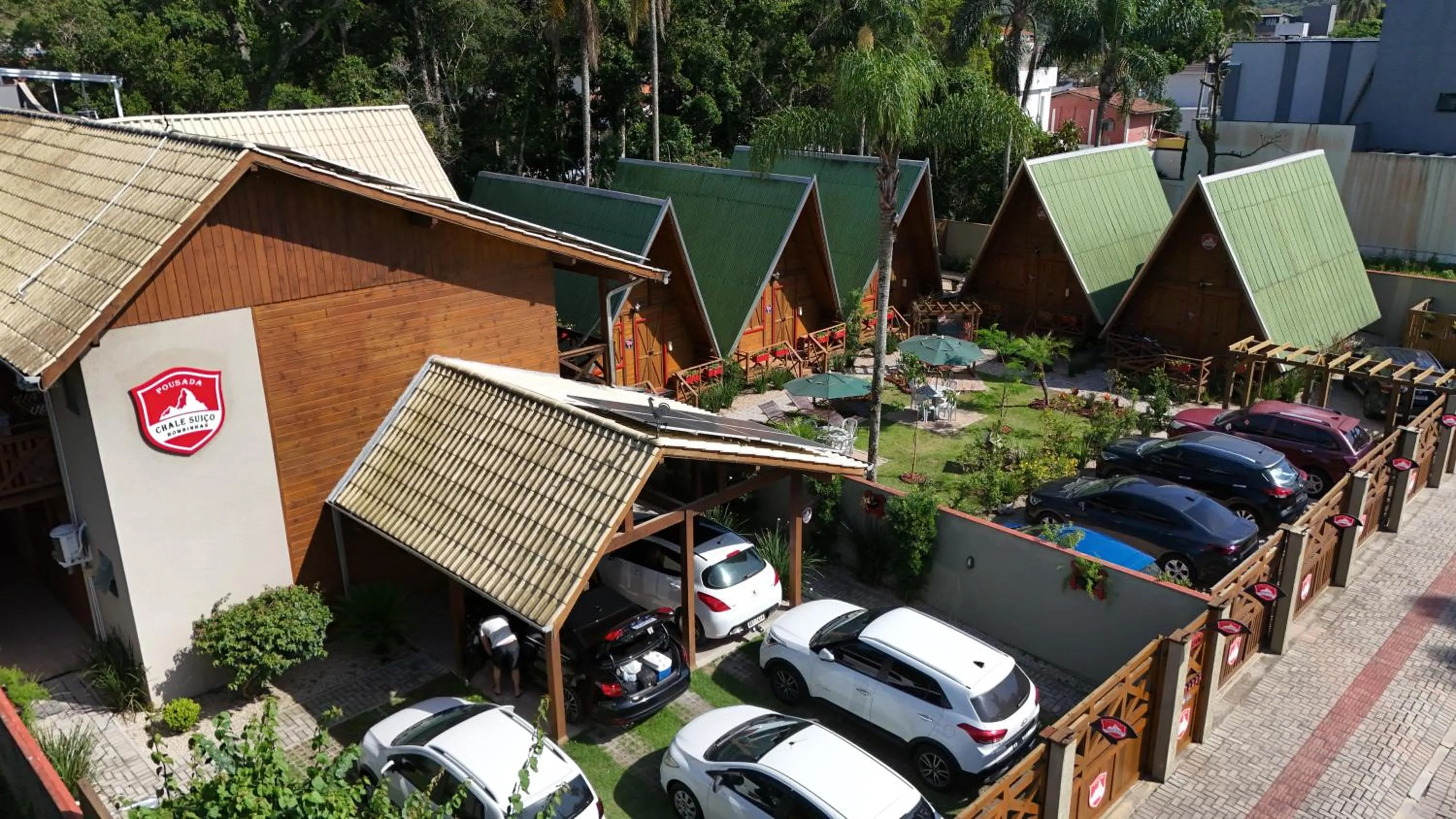 Property building in Pousada Chalé Suiço Bombinhas