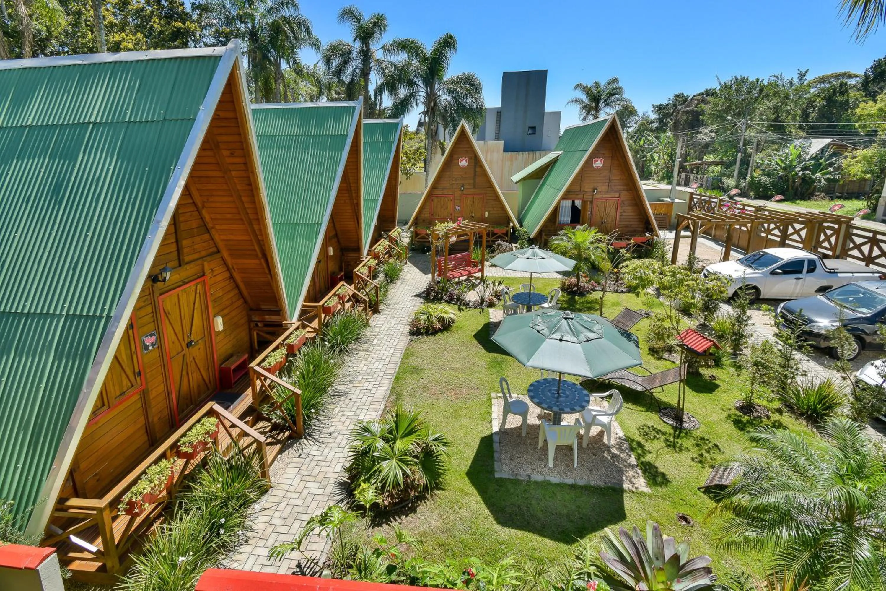 Property building in Pousada Chalé Suiço Bombinhas