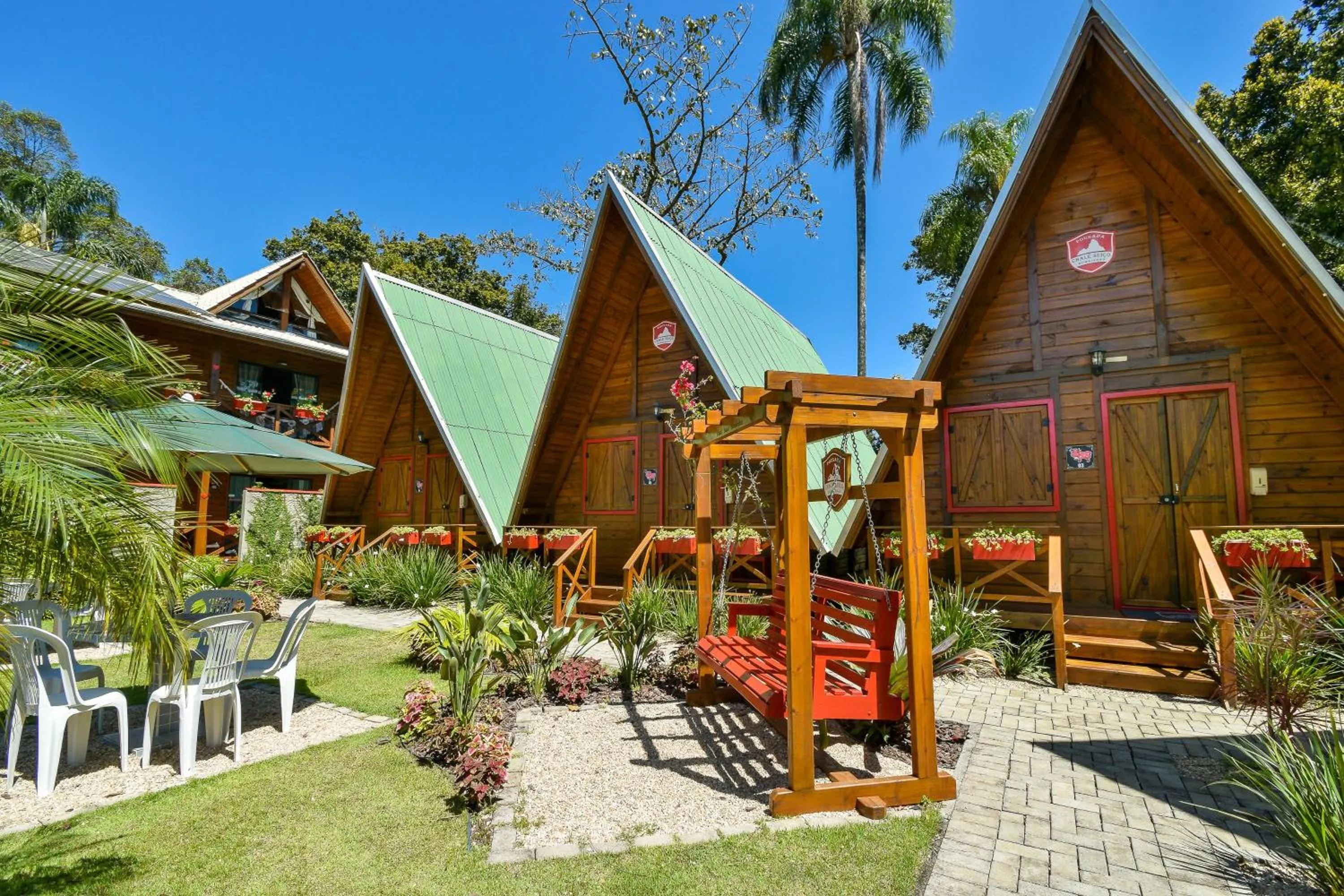 Property building in Pousada Chalé Suiço Bombinhas