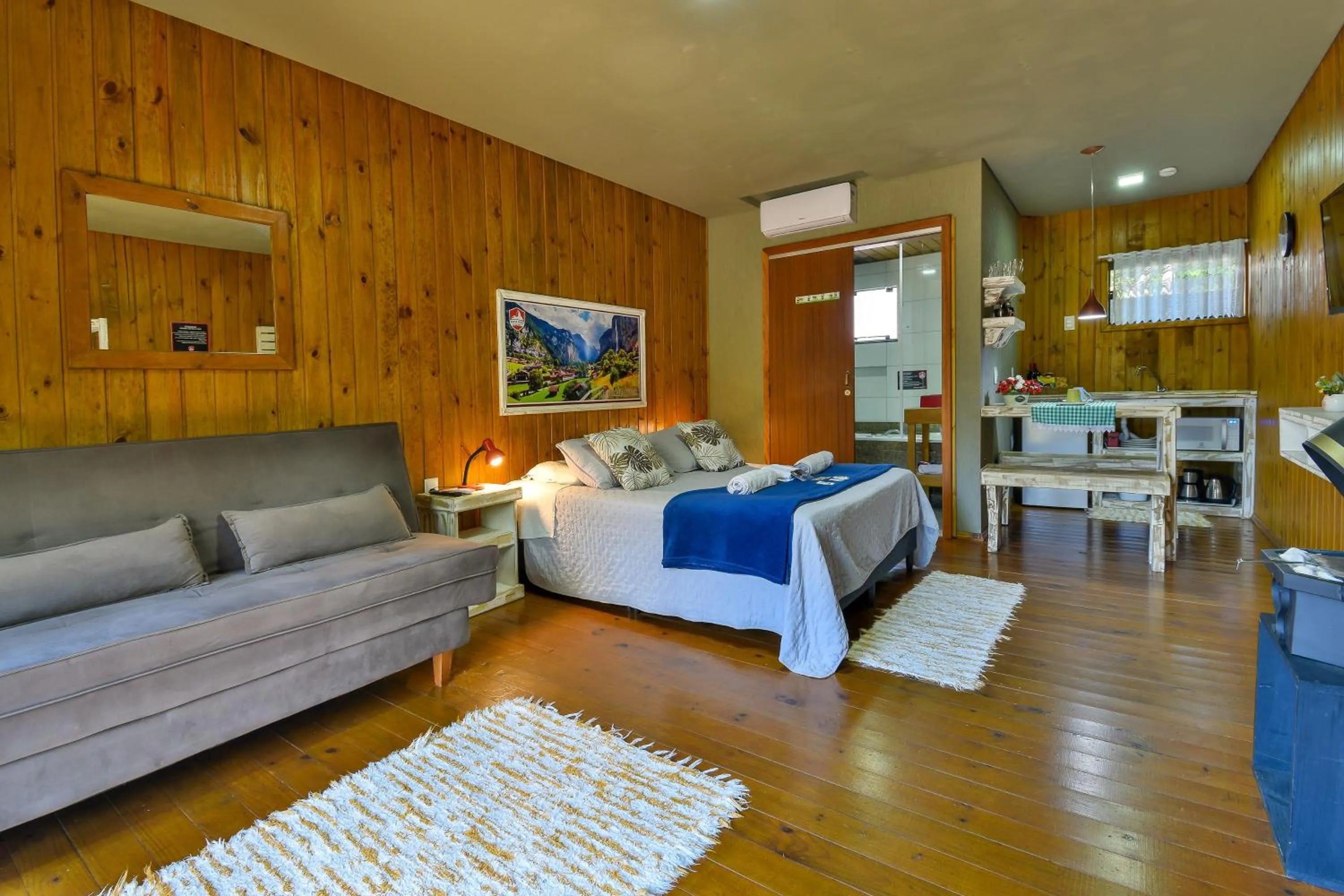 Living room in Pousada Chalé Suiço Bombinhas