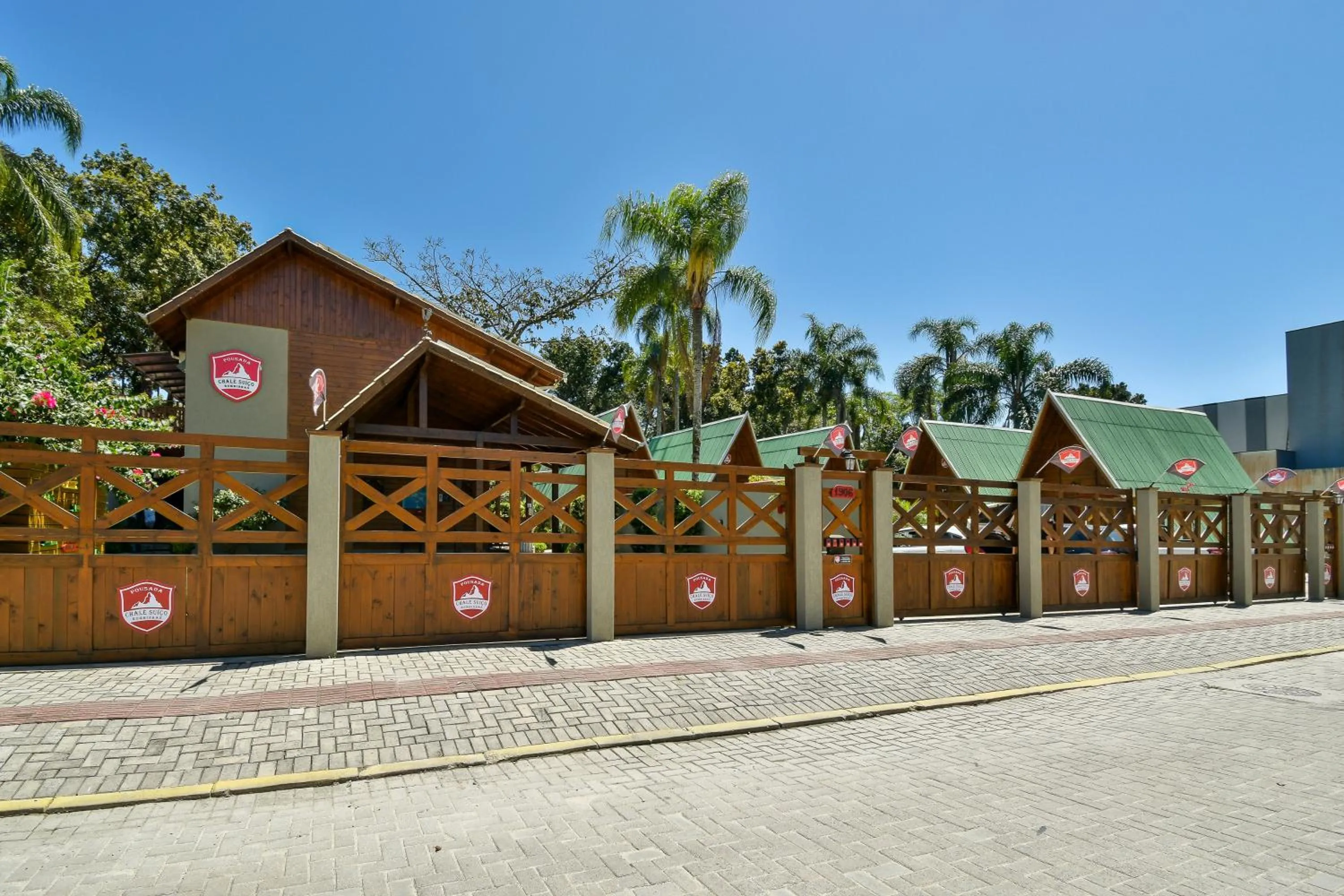 Property building in Pousada Chalé Suiço Bombinhas