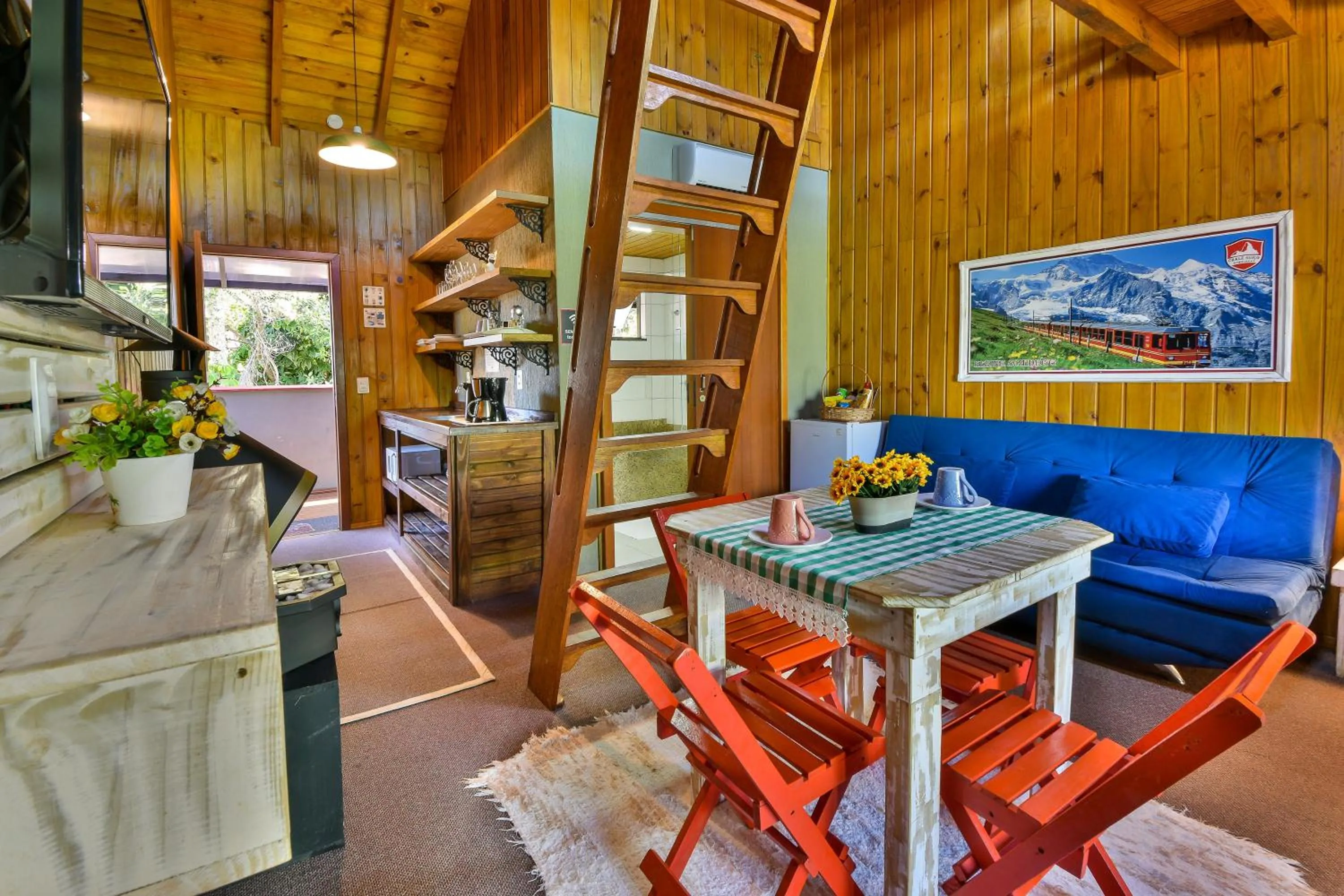 TV and multimedia in Pousada Chalé Suiço Bombinhas