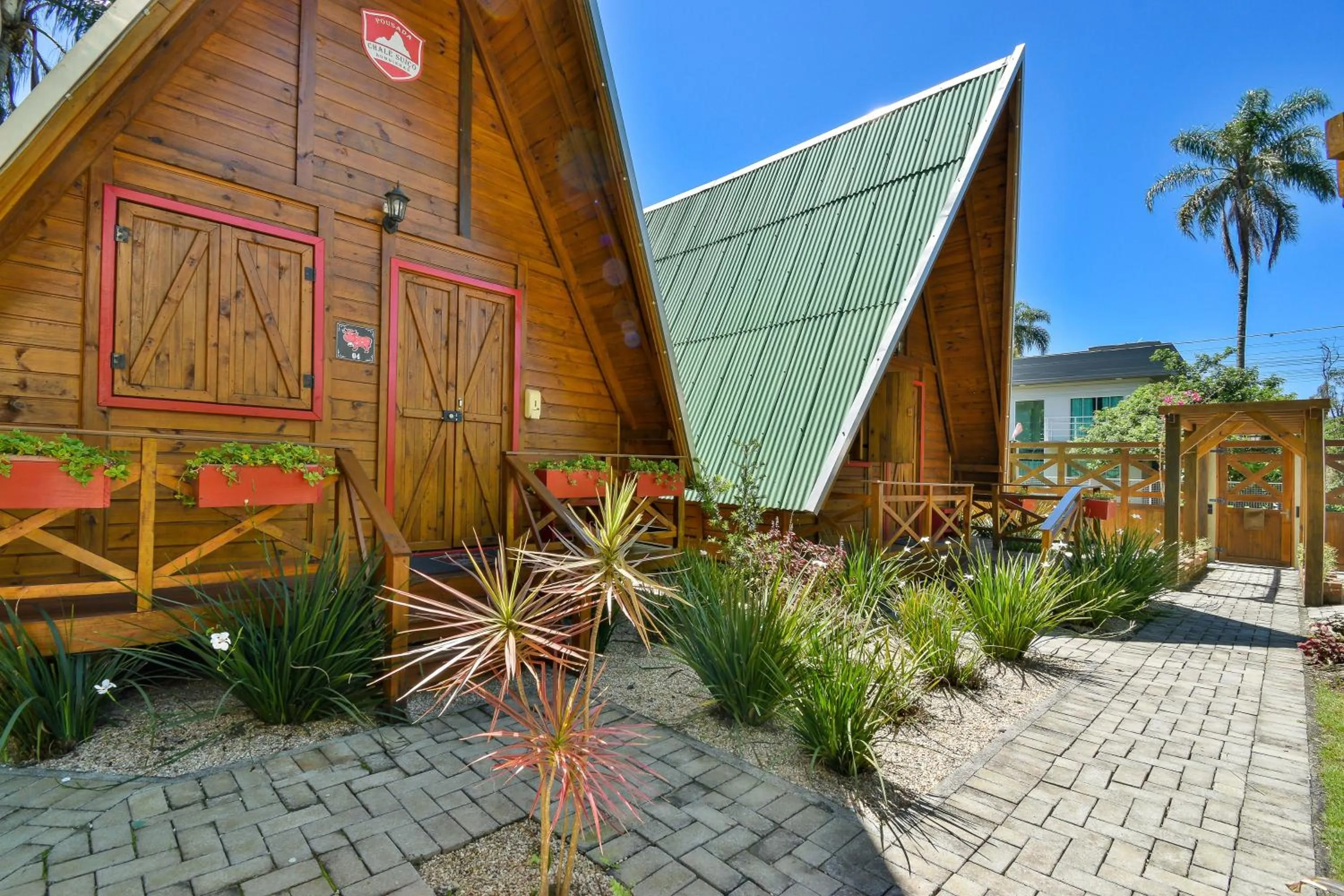 Property building in Pousada Chalé Suiço Bombinhas