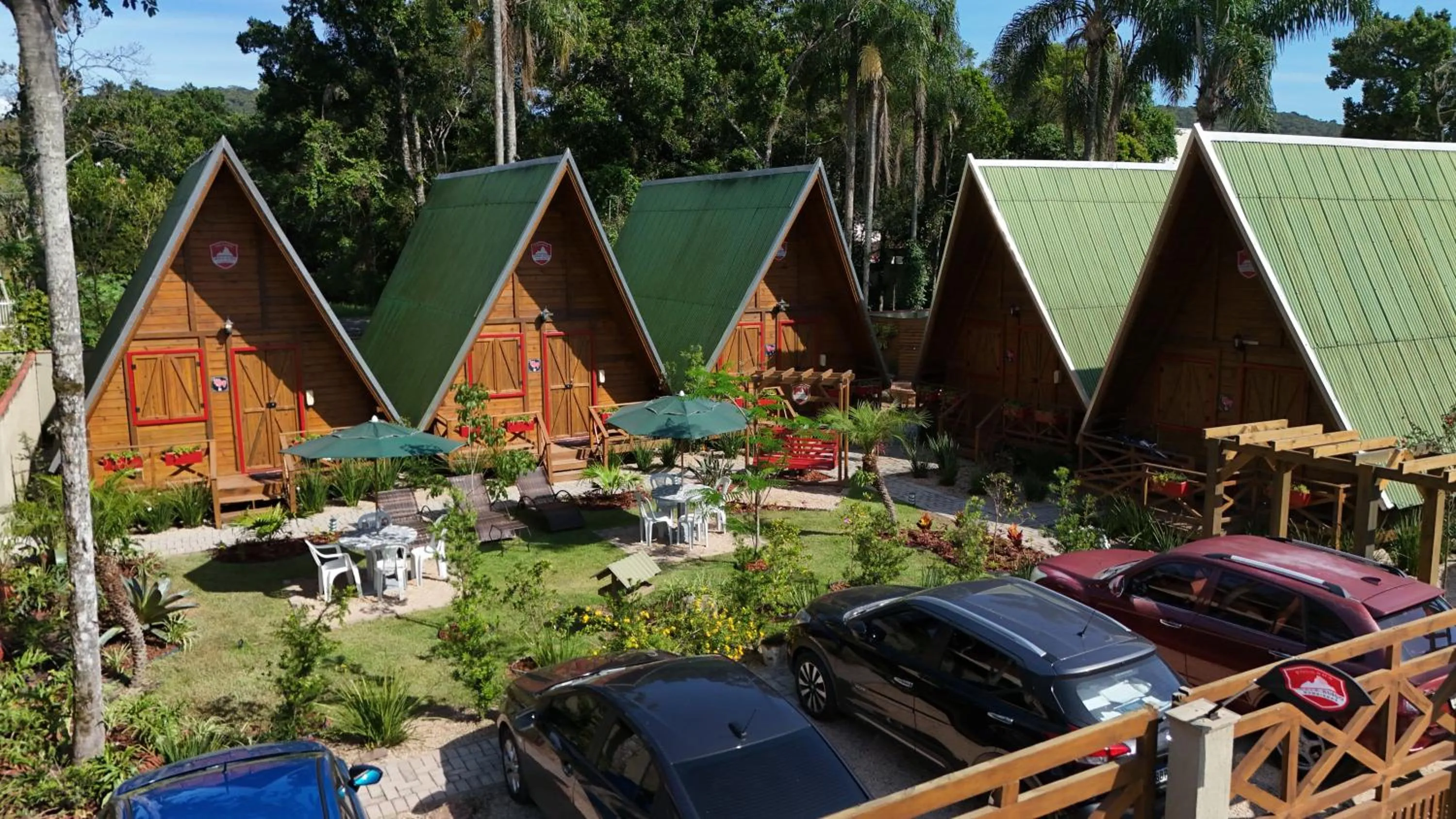 Property building in Pousada Chalé Suiço Bombinhas