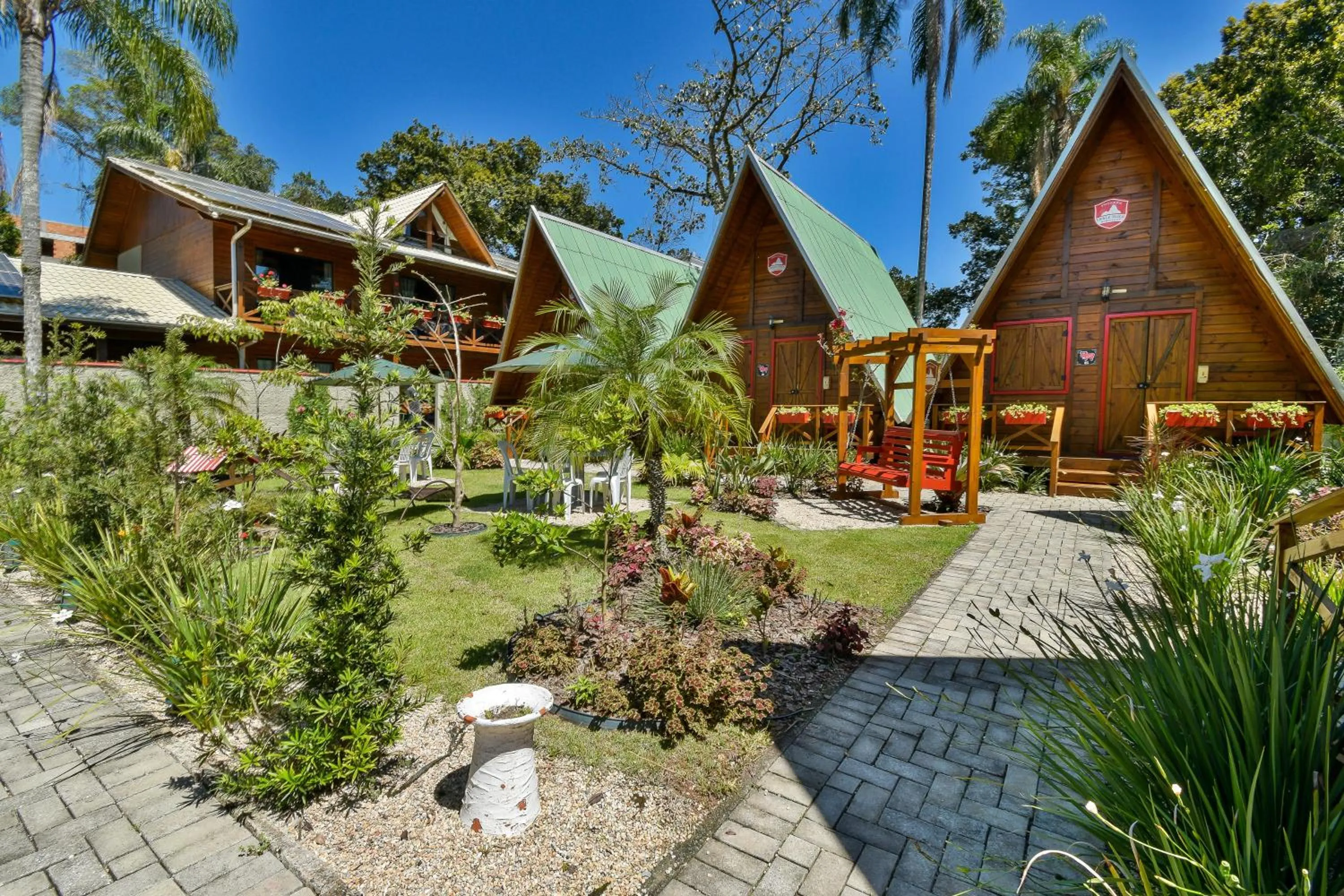 Property building in Pousada Chalé Suiço Bombinhas