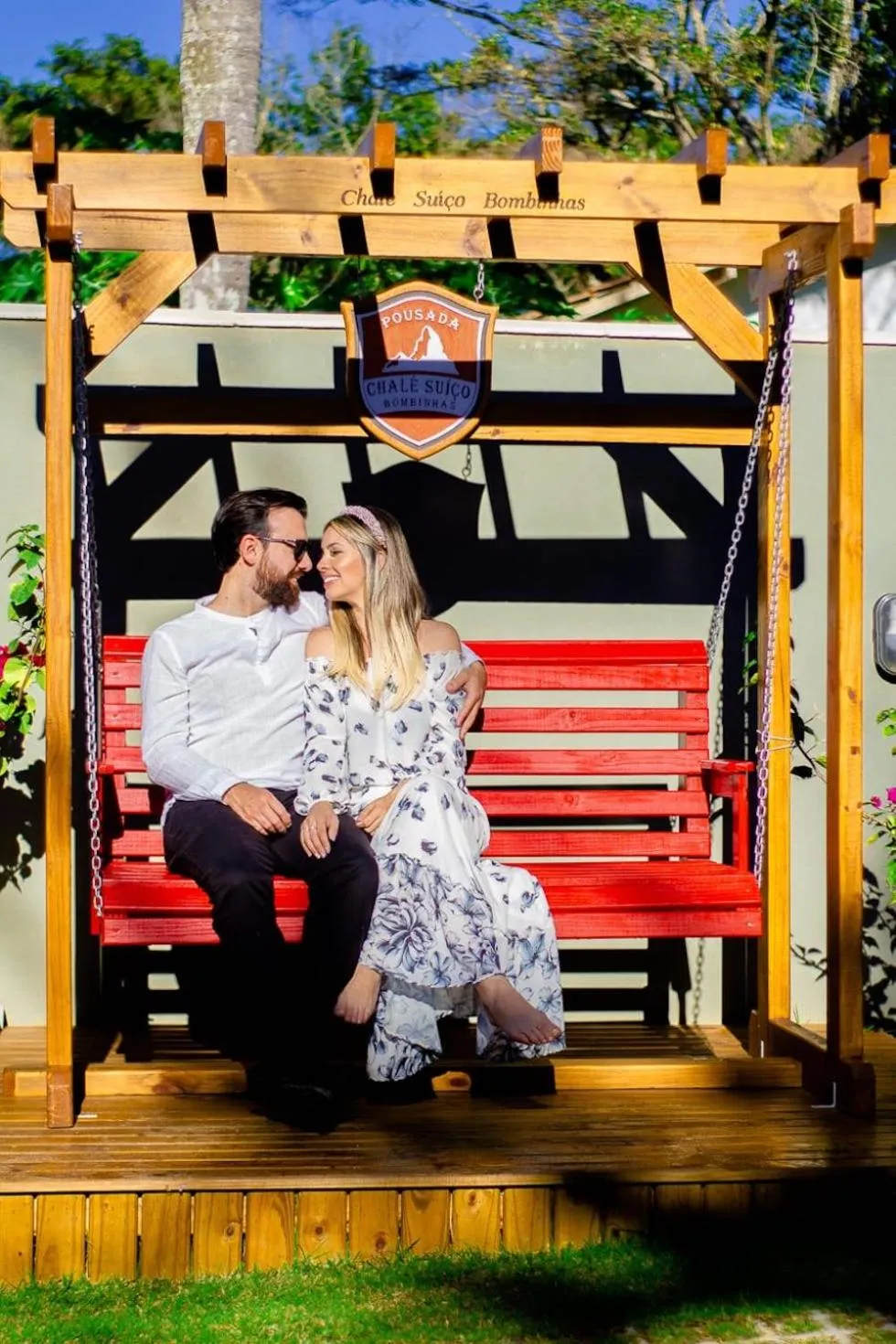 Garden in Pousada Chalé Suiço Bombinhas