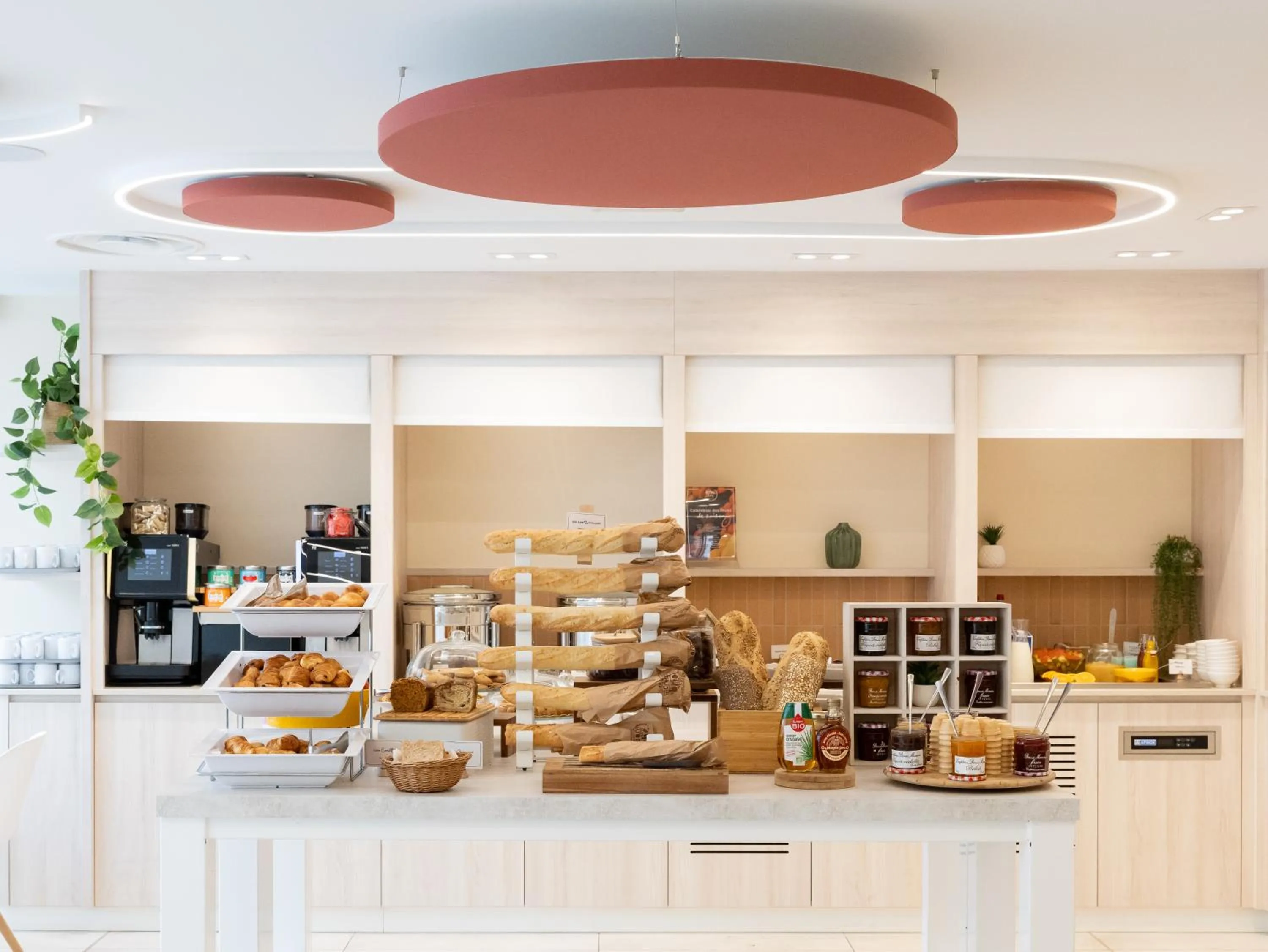 Breakfast in Novotel Suites Montpellier Antigone