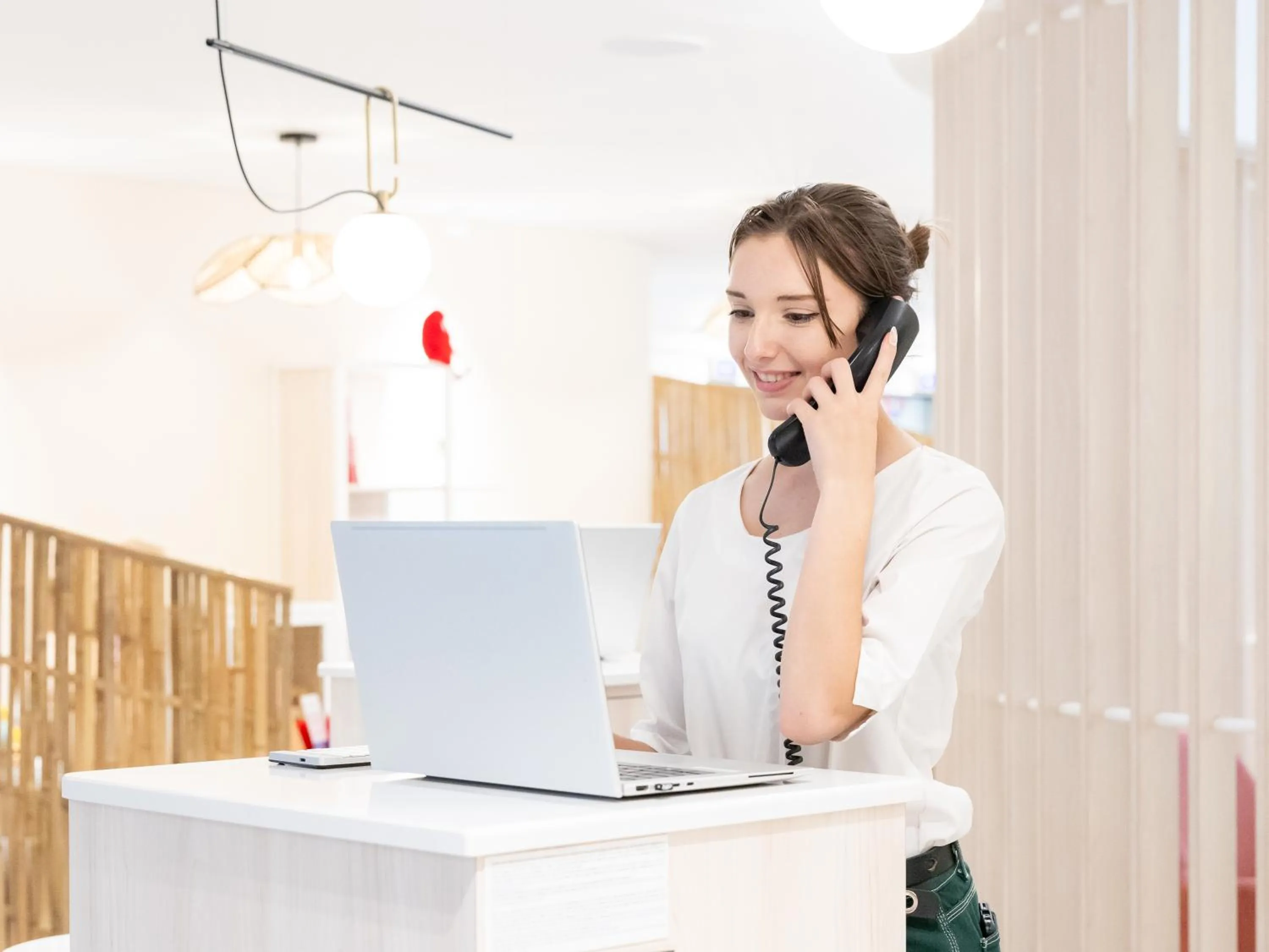 Lobby or reception in Novotel Suites Montpellier Antigone
