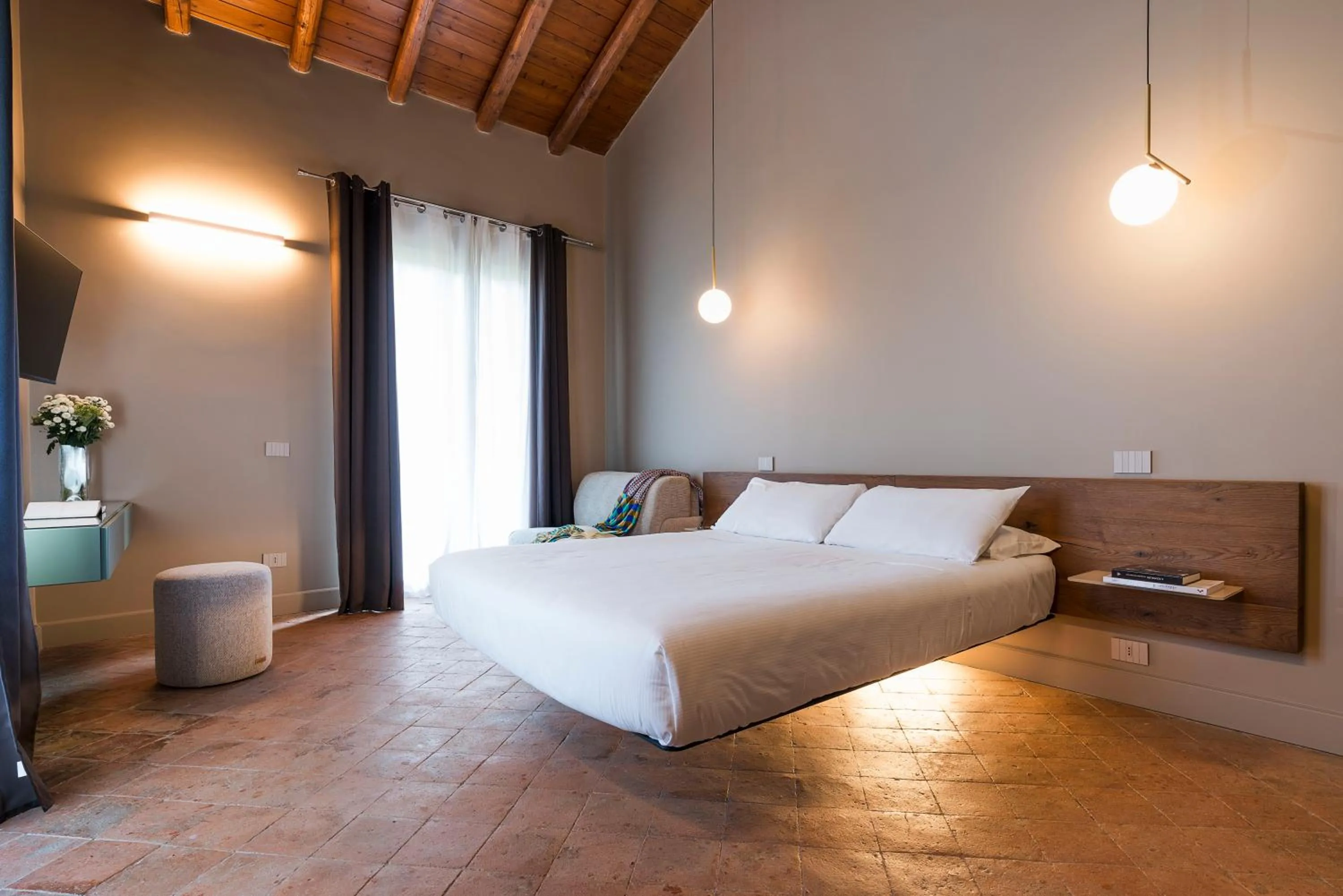 Bedroom, Bed in Nèroli Bio Relais