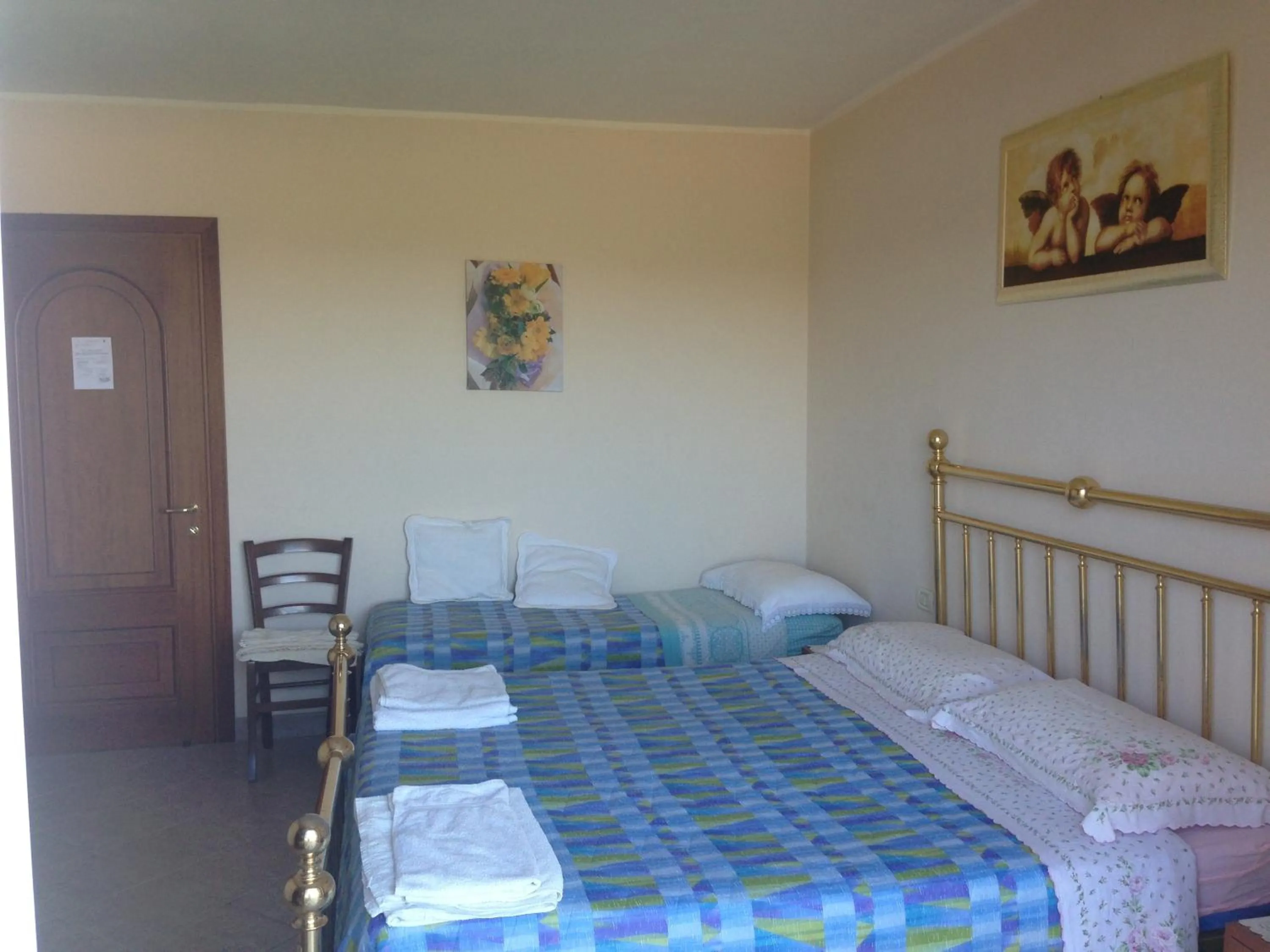 Bed in Villa Naclerio