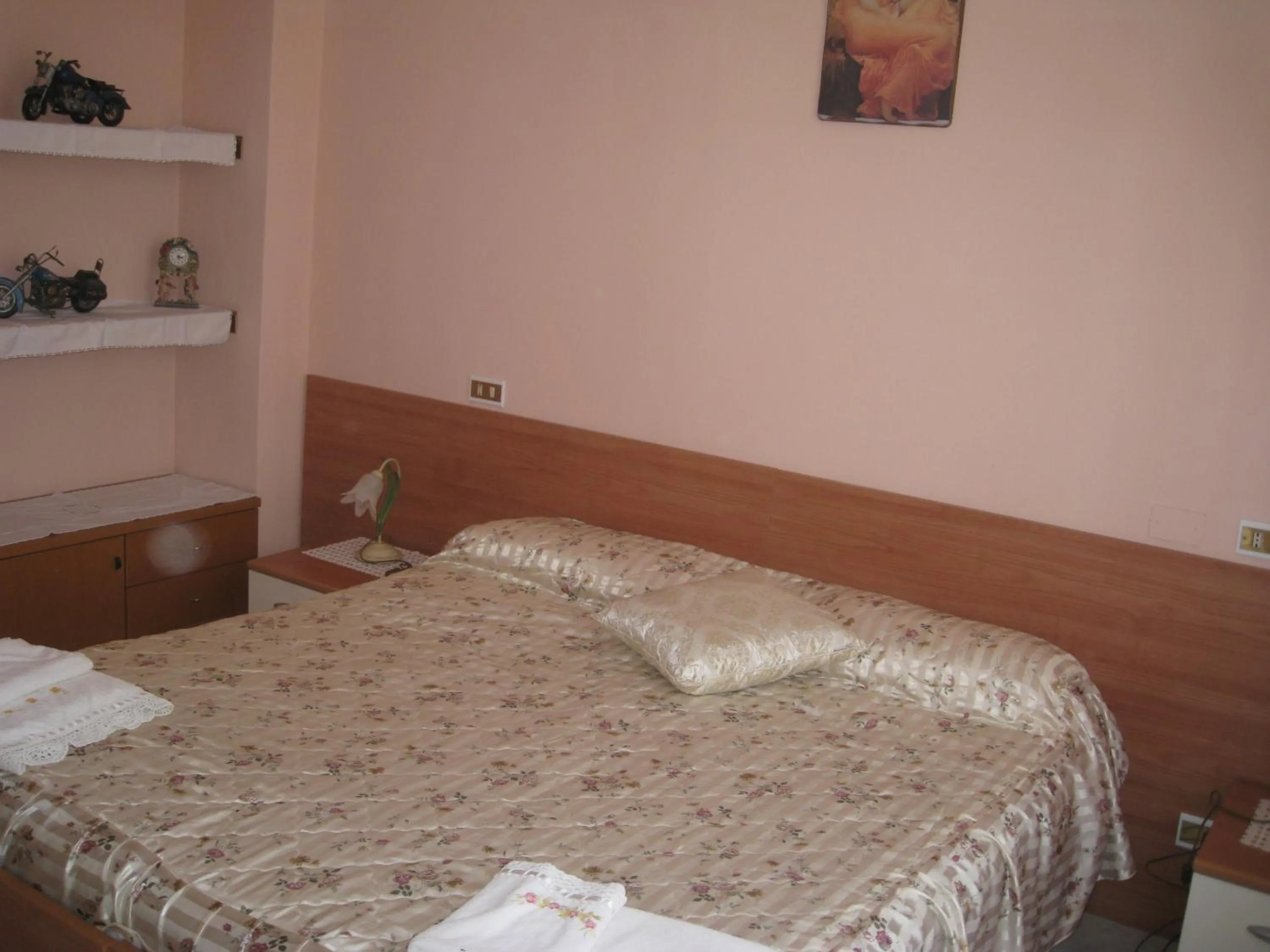 Bed in Villa Naclerio