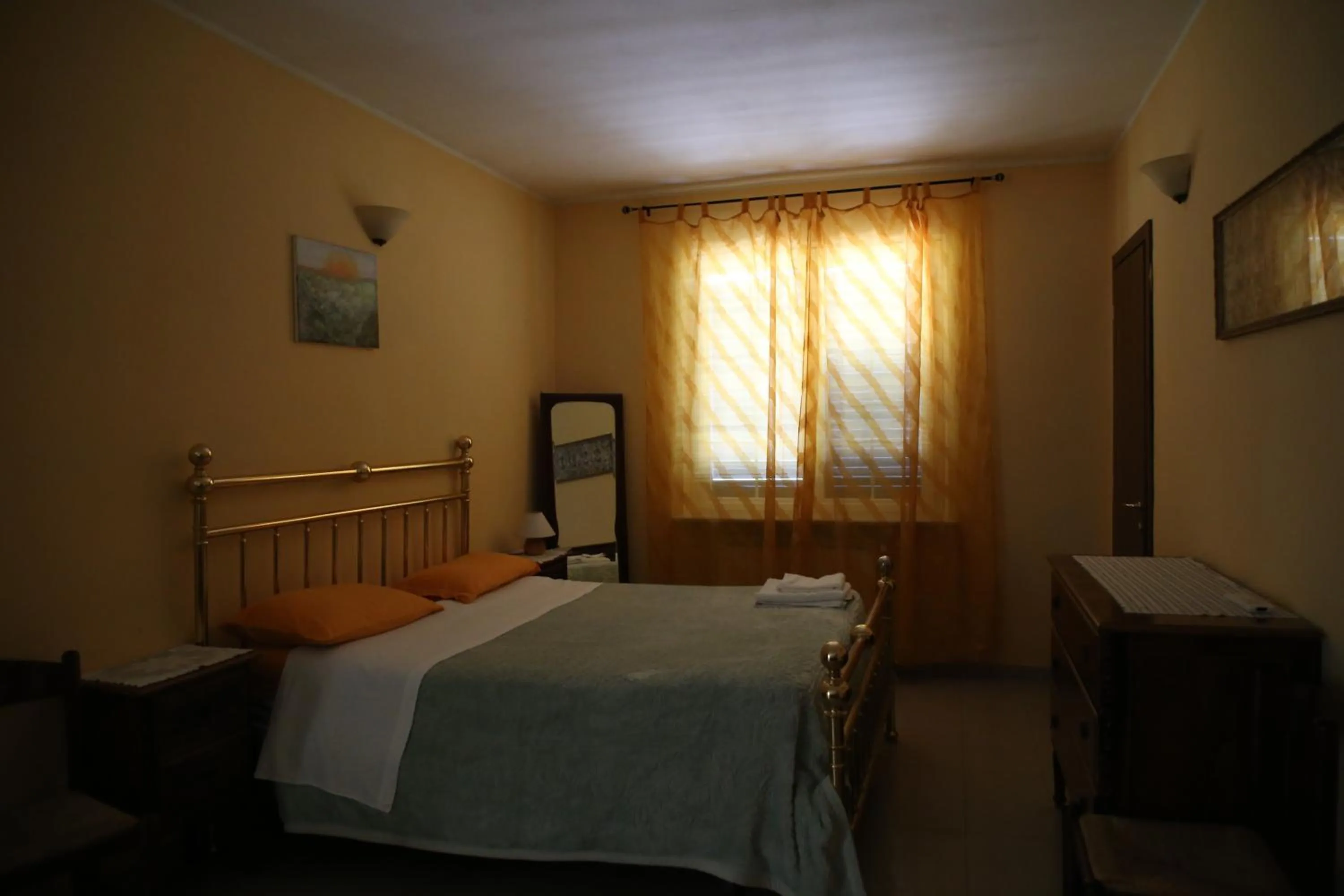 Bed in Villa Naclerio