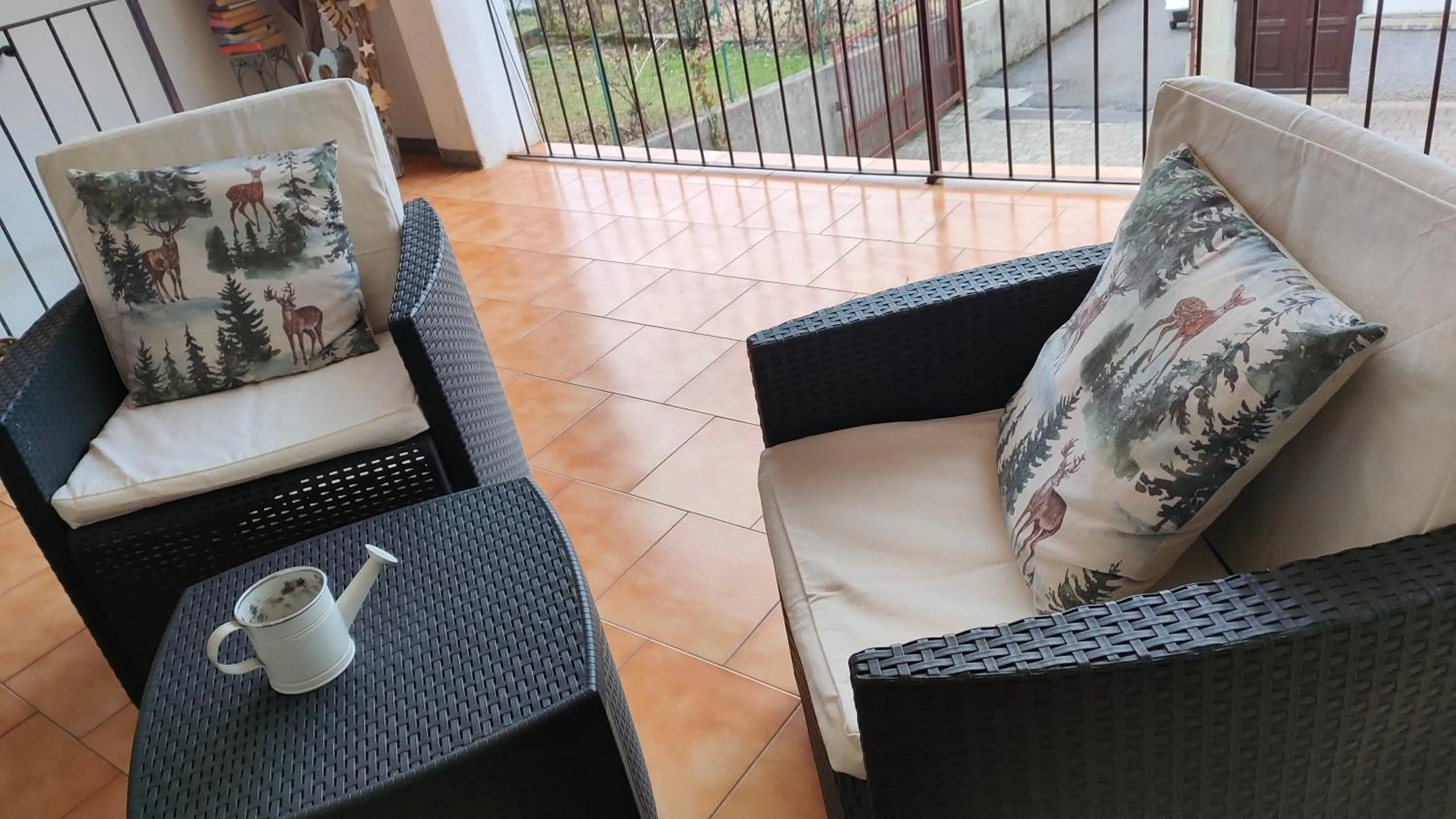 Balcony/Terrace in Bed&Breakfast Angela