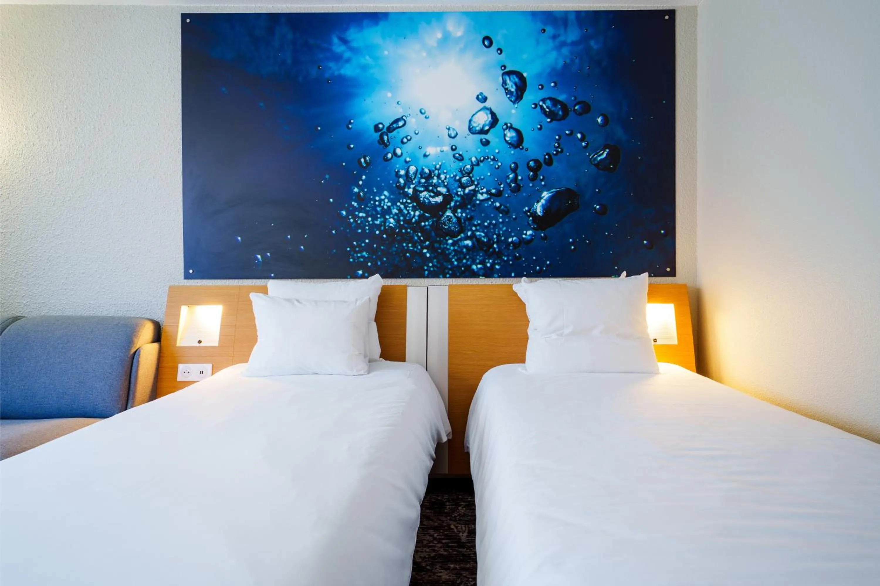 Bedroom, Bed in Novotel Saint Avold