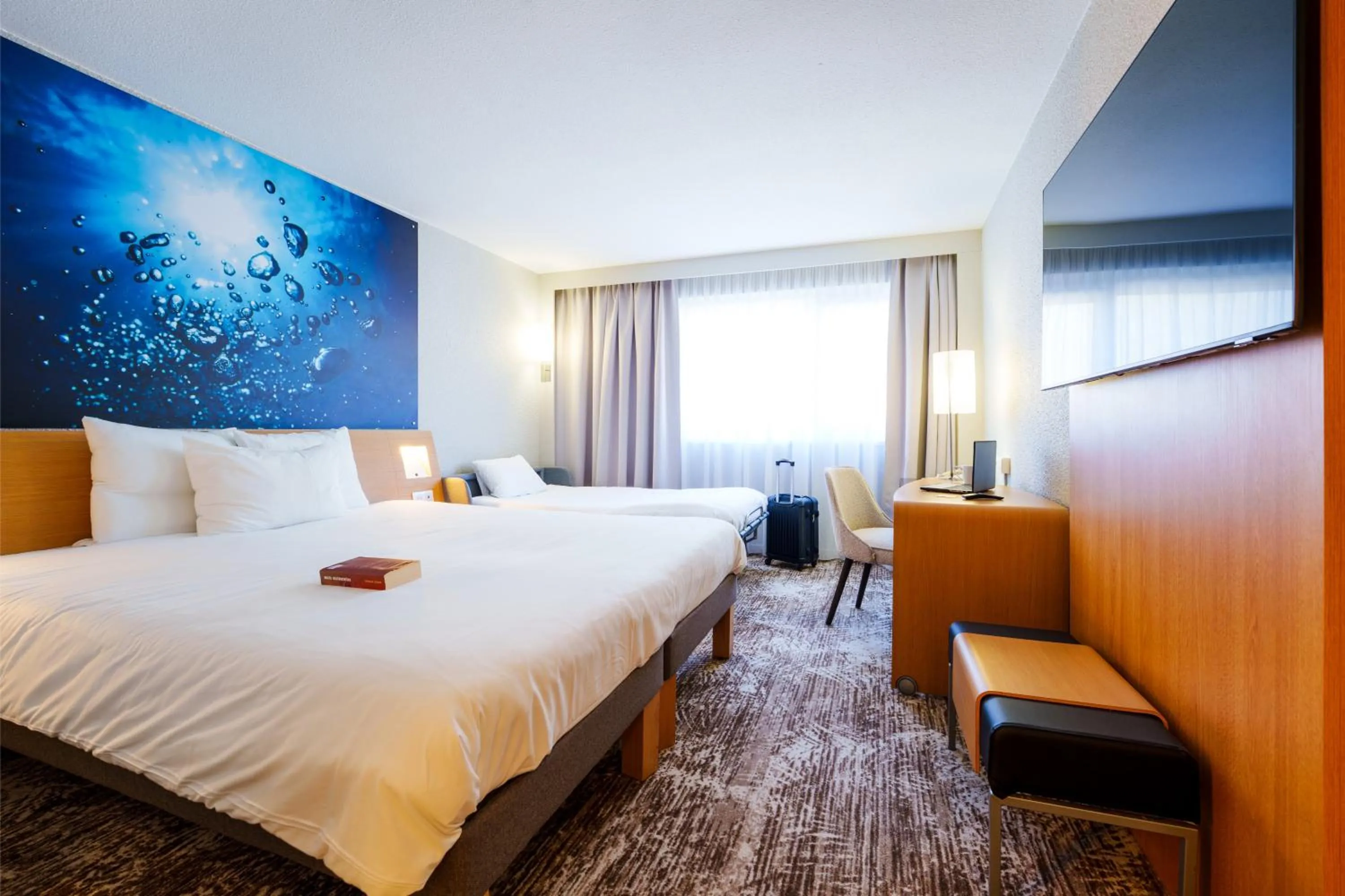 Bedroom, Bed in Novotel Saint Avold