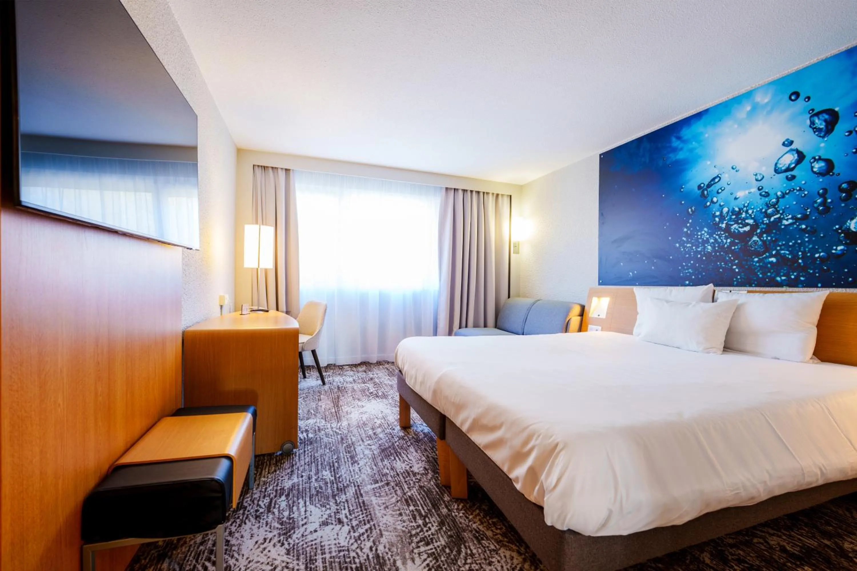 Bedroom, Bed in Novotel Saint Avold