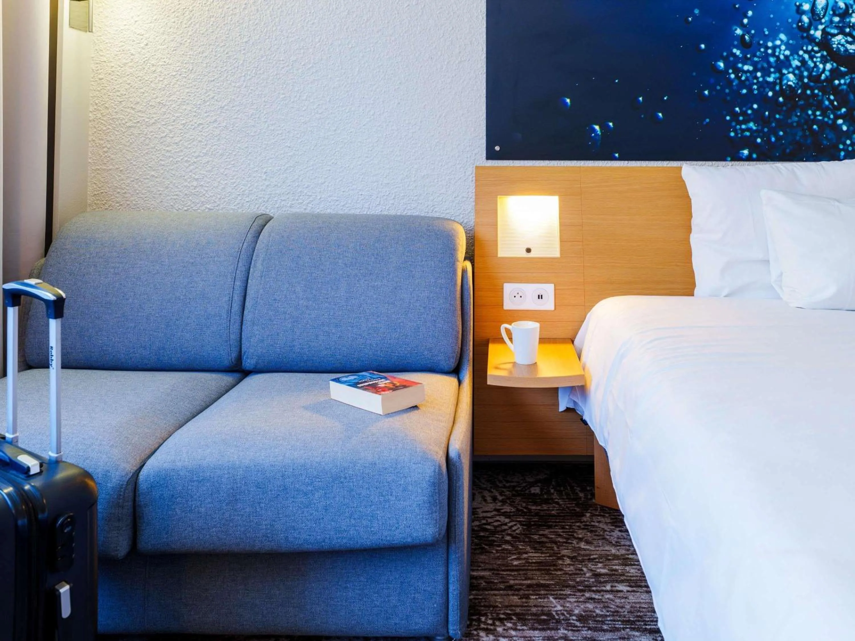 Bedroom, Bed in Novotel Saint Avold