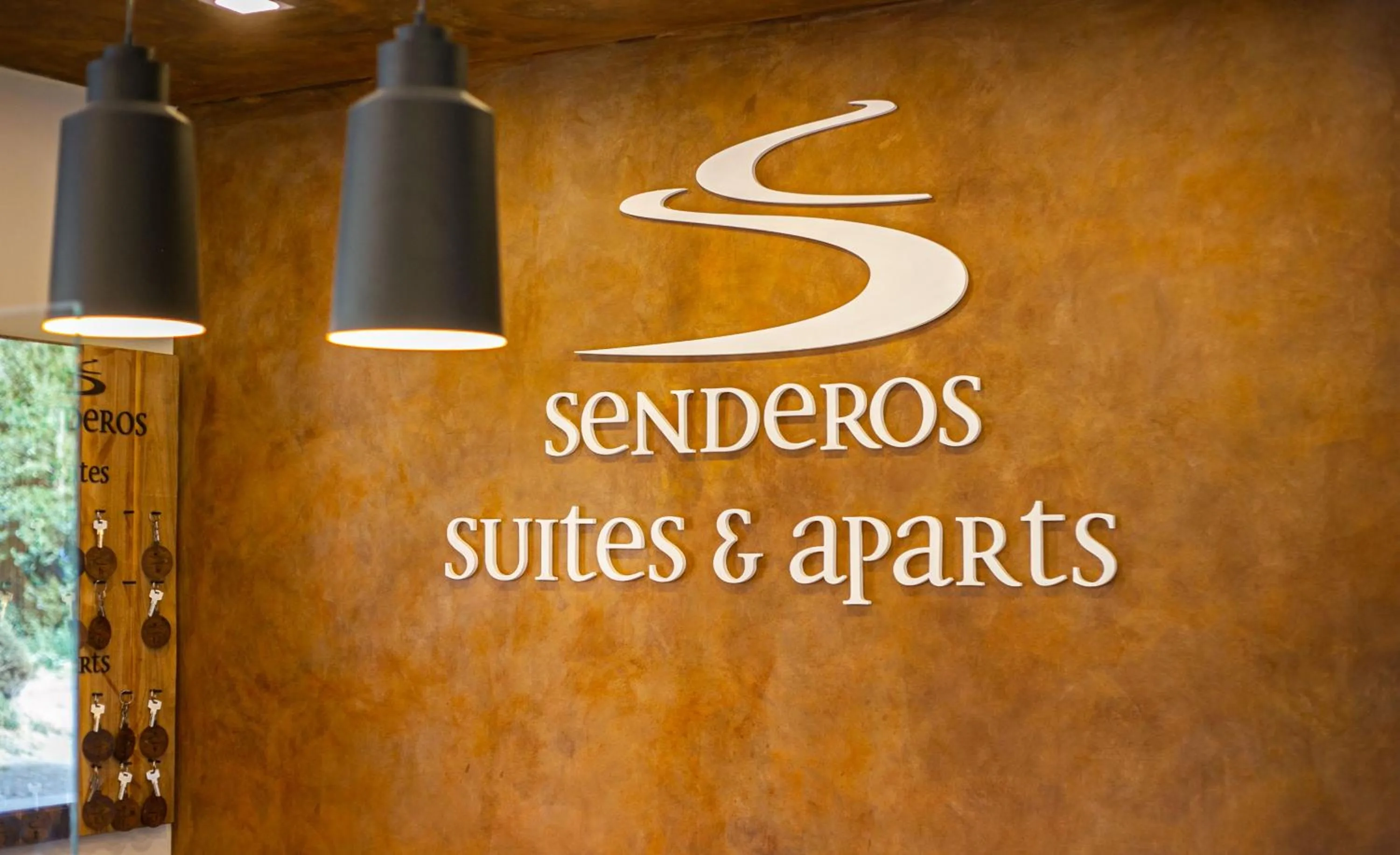 Lobby or reception in Senderos Aparts & Suites