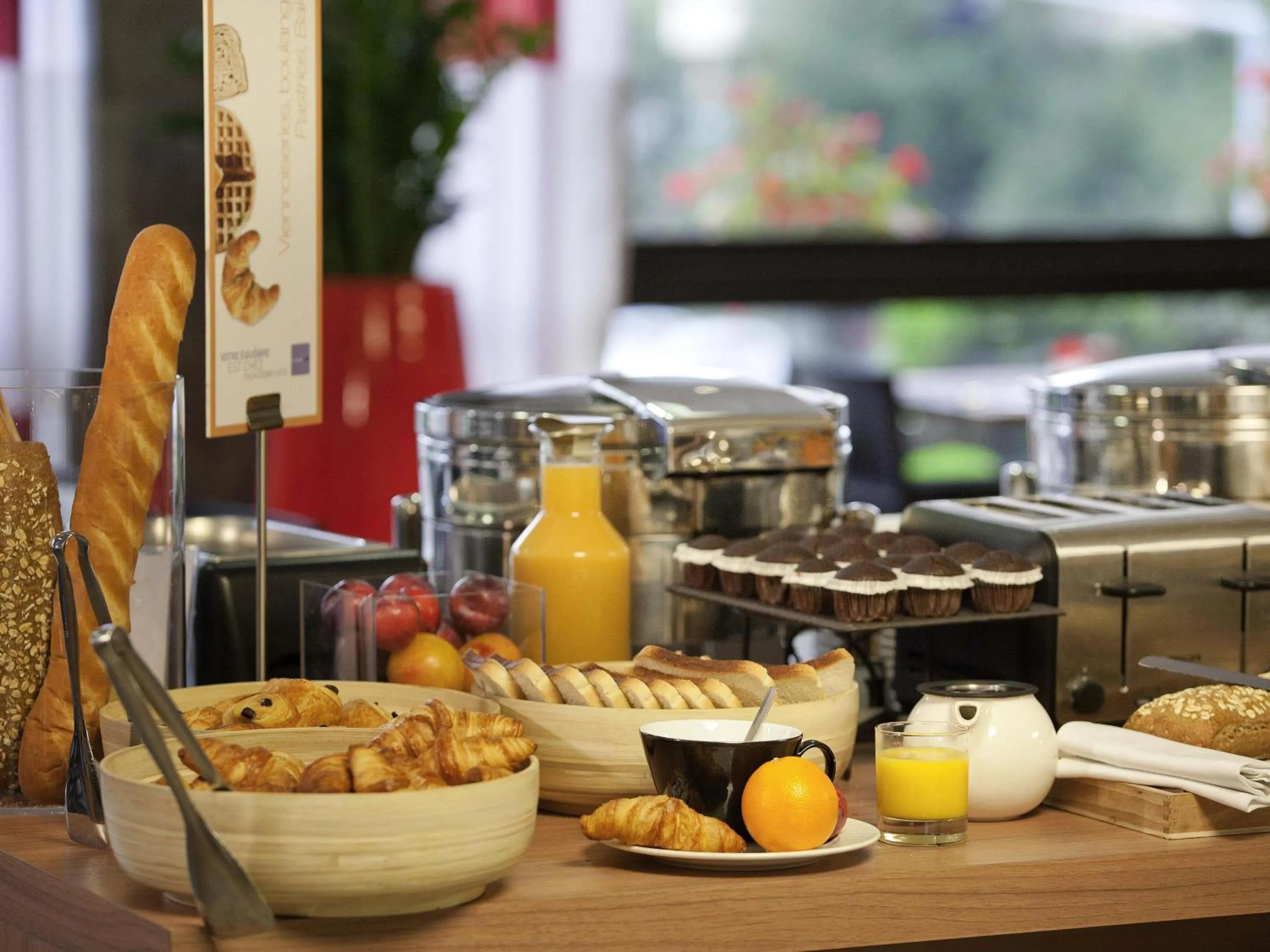 Breakfast in Novotel Roissy Saint Witz