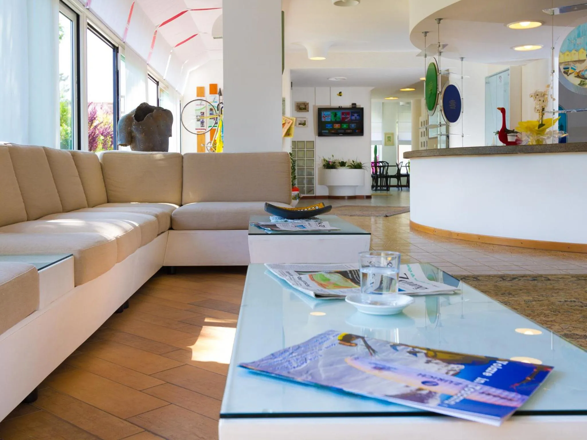 Lobby or reception in Hotel Tarabella