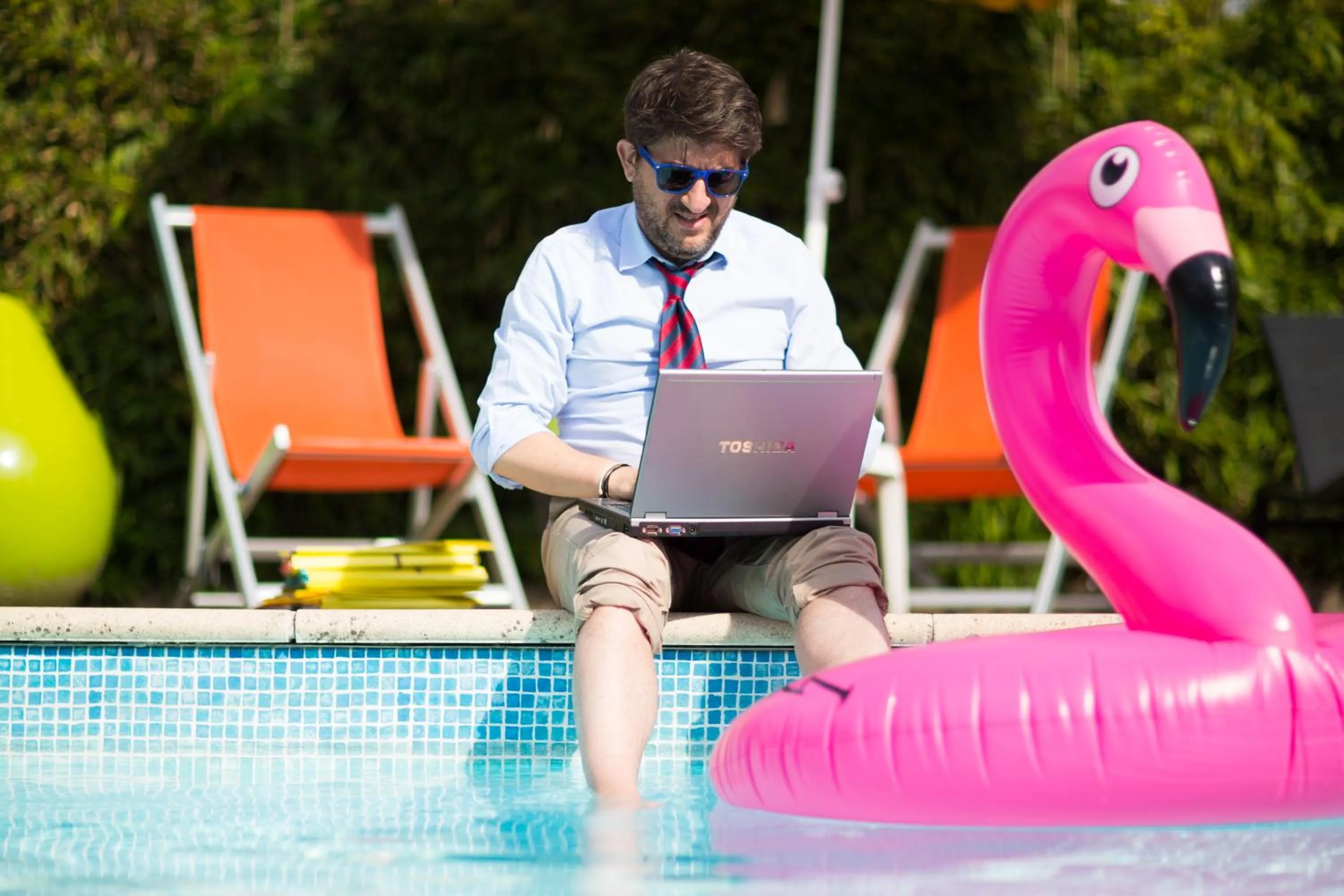 Swimming pool in Mercure Reims Parc Des Expositions