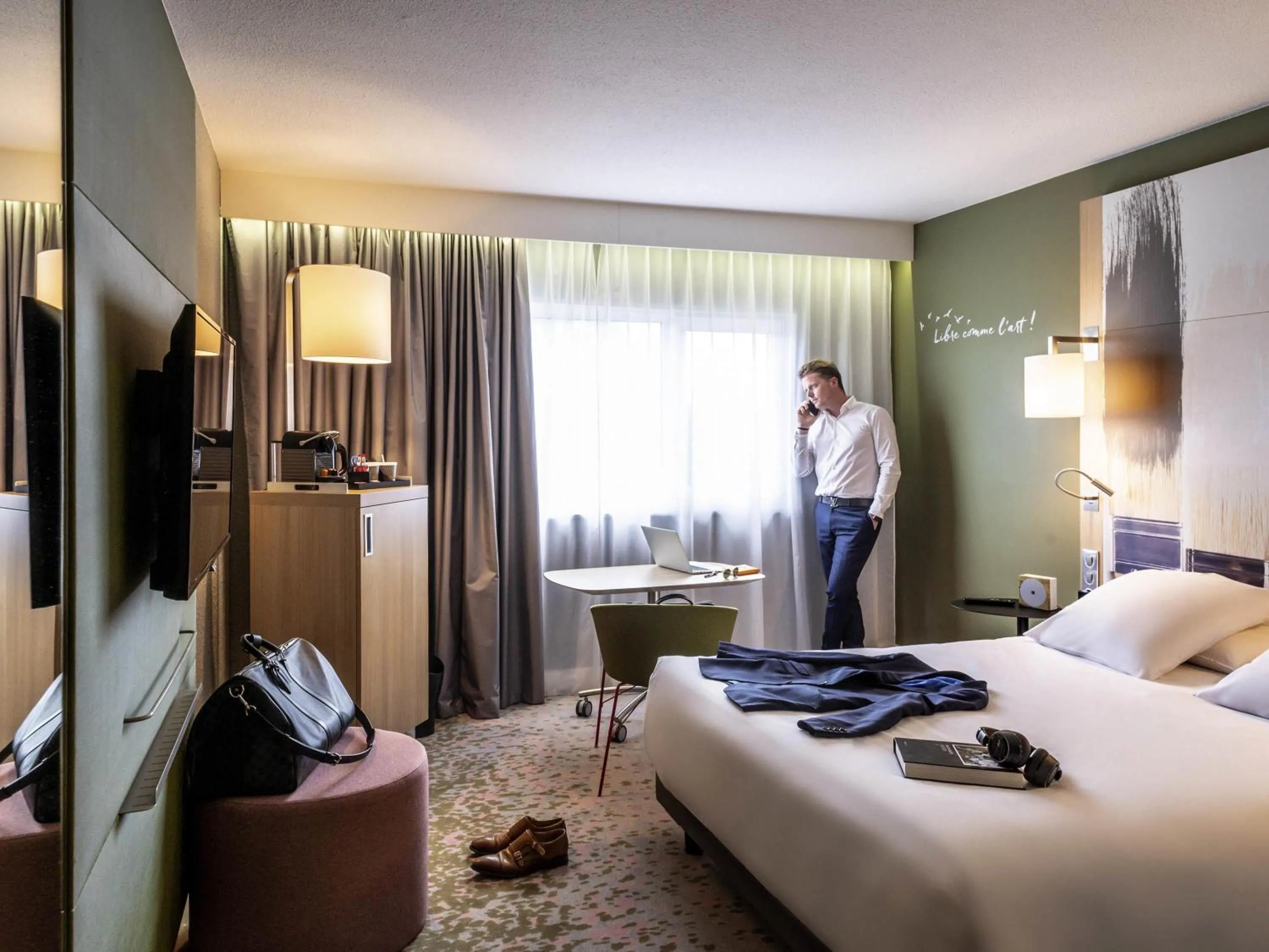 Business facilities, Bed in Mercure Reims Parc Des Expositions