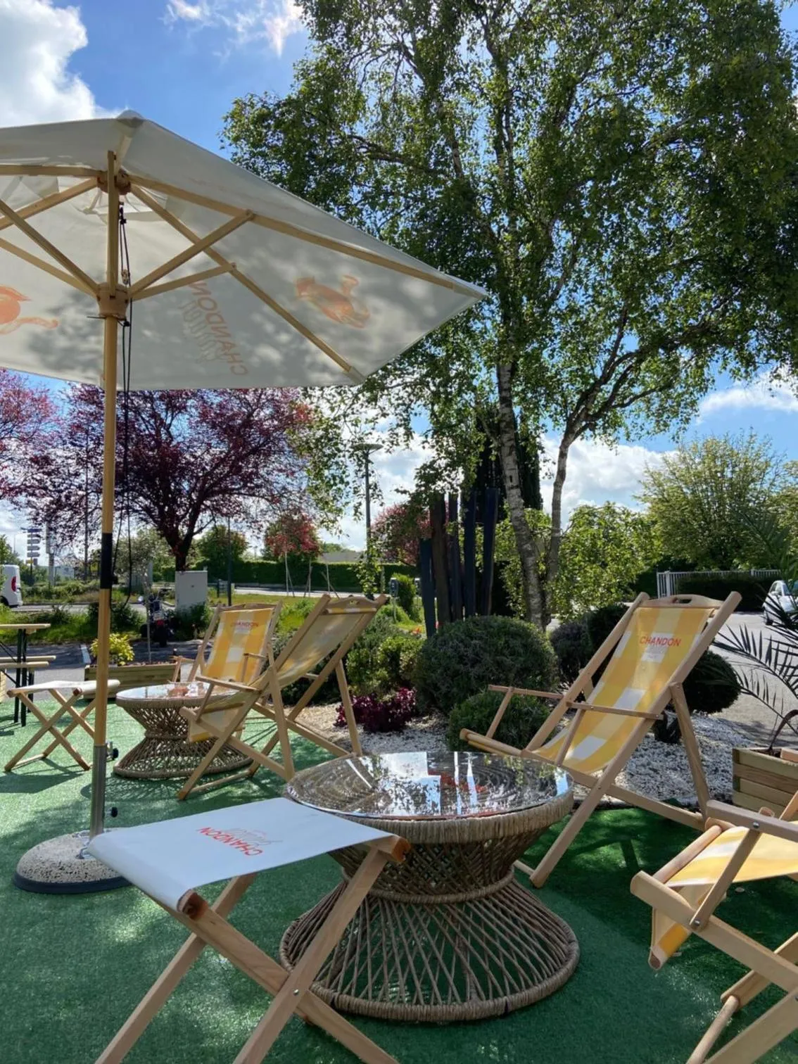 Garden in Mercure Reims Parc Des Expositions