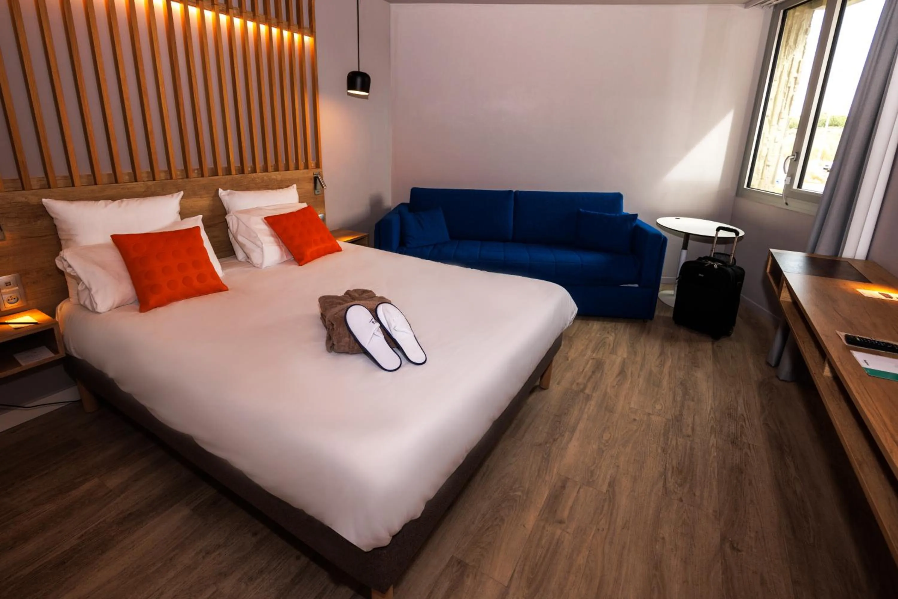 Bedroom, Bed in Novotel Thalassa Le Touquet