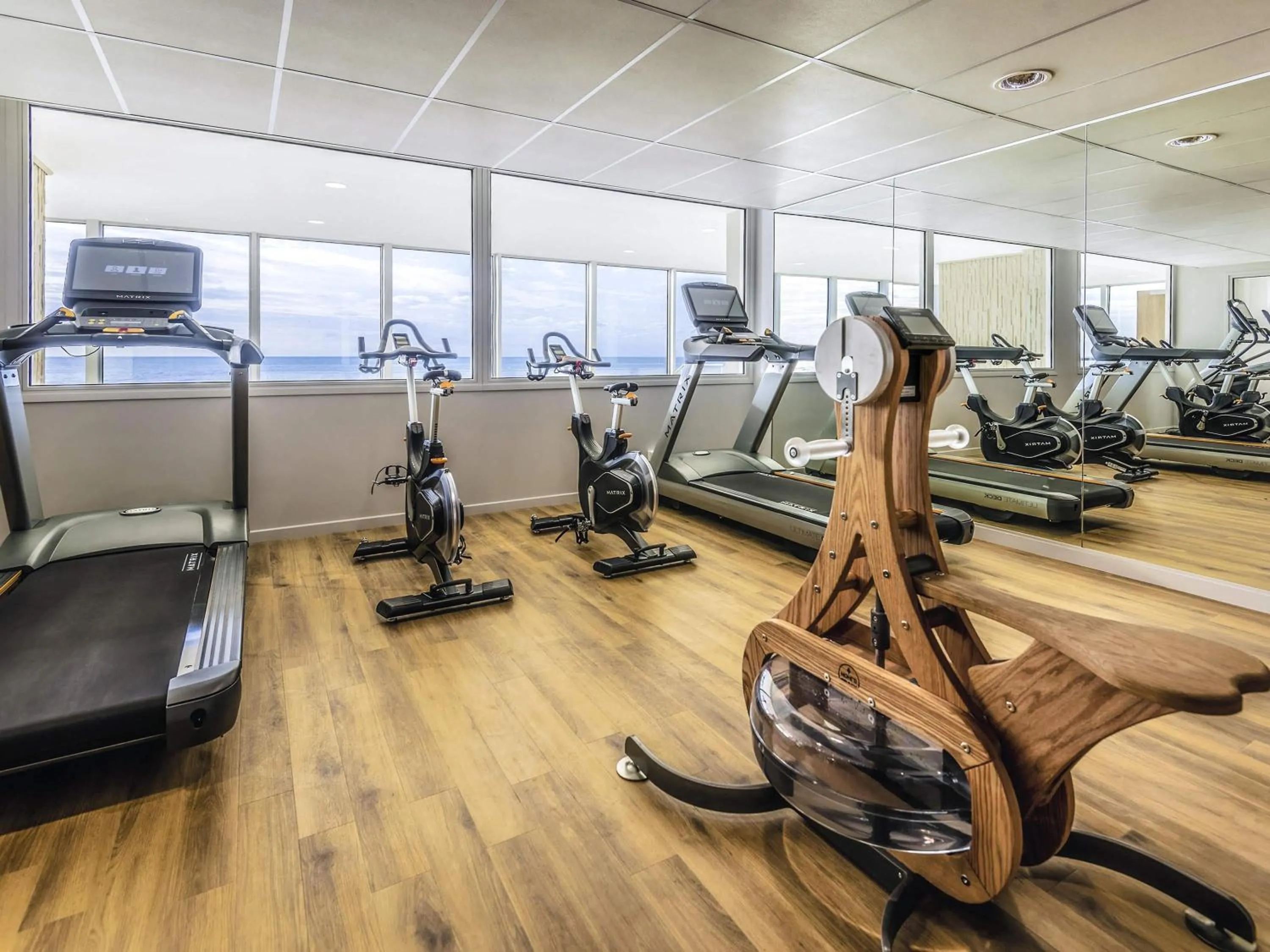 Fitness centre/facilities in Novotel Thalassa Le Touquet