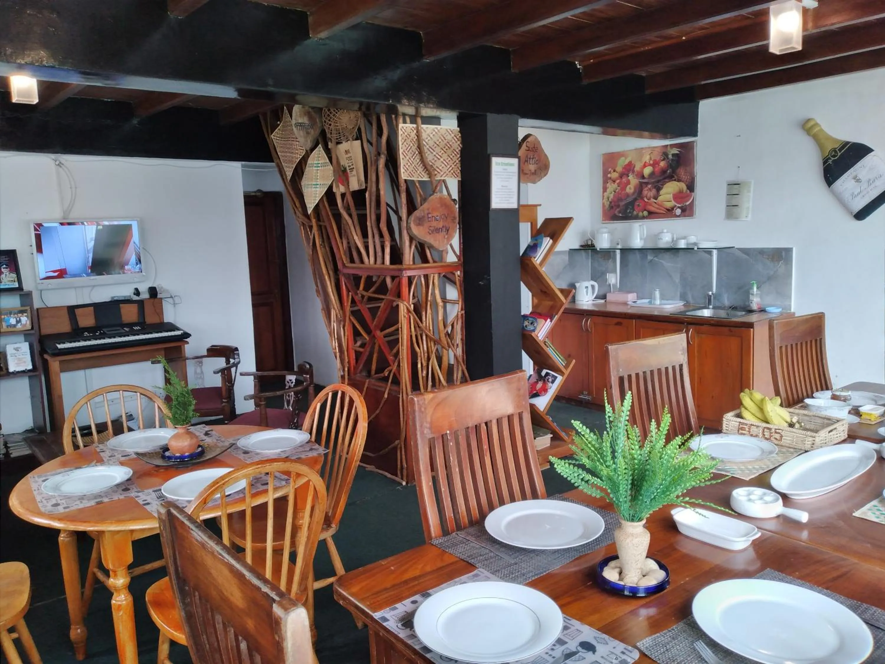 Dining area in Eco Creations Nuwaraeliya